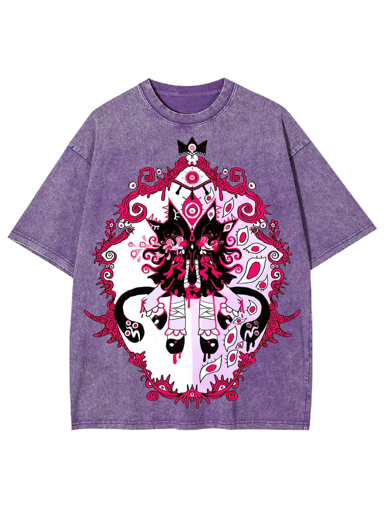 Twin Girls Washed Tshirt-ClassyOutlaw Sale