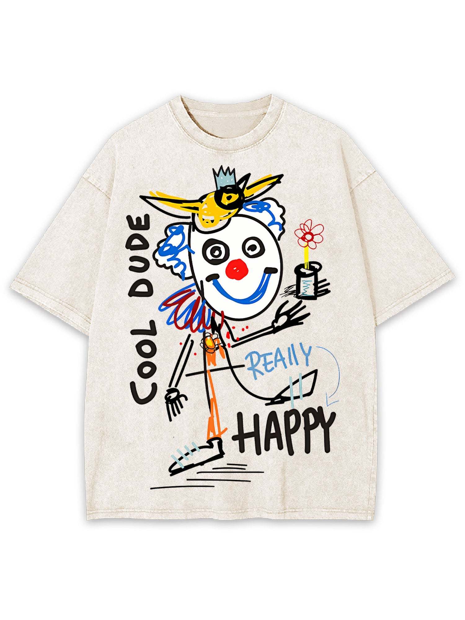 Cool Dude Washed Tshirt