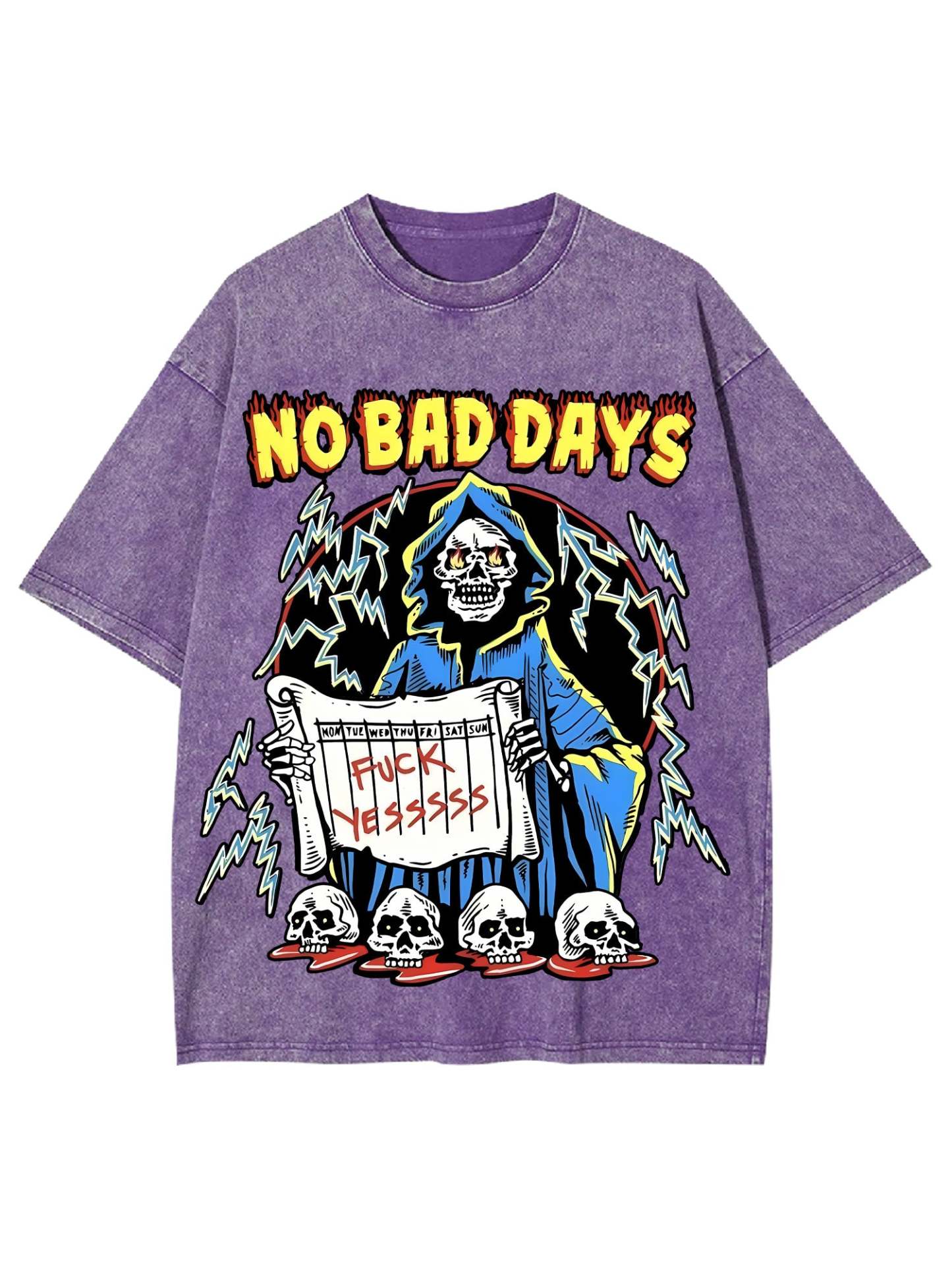 No Bad Days Washed Tshirt