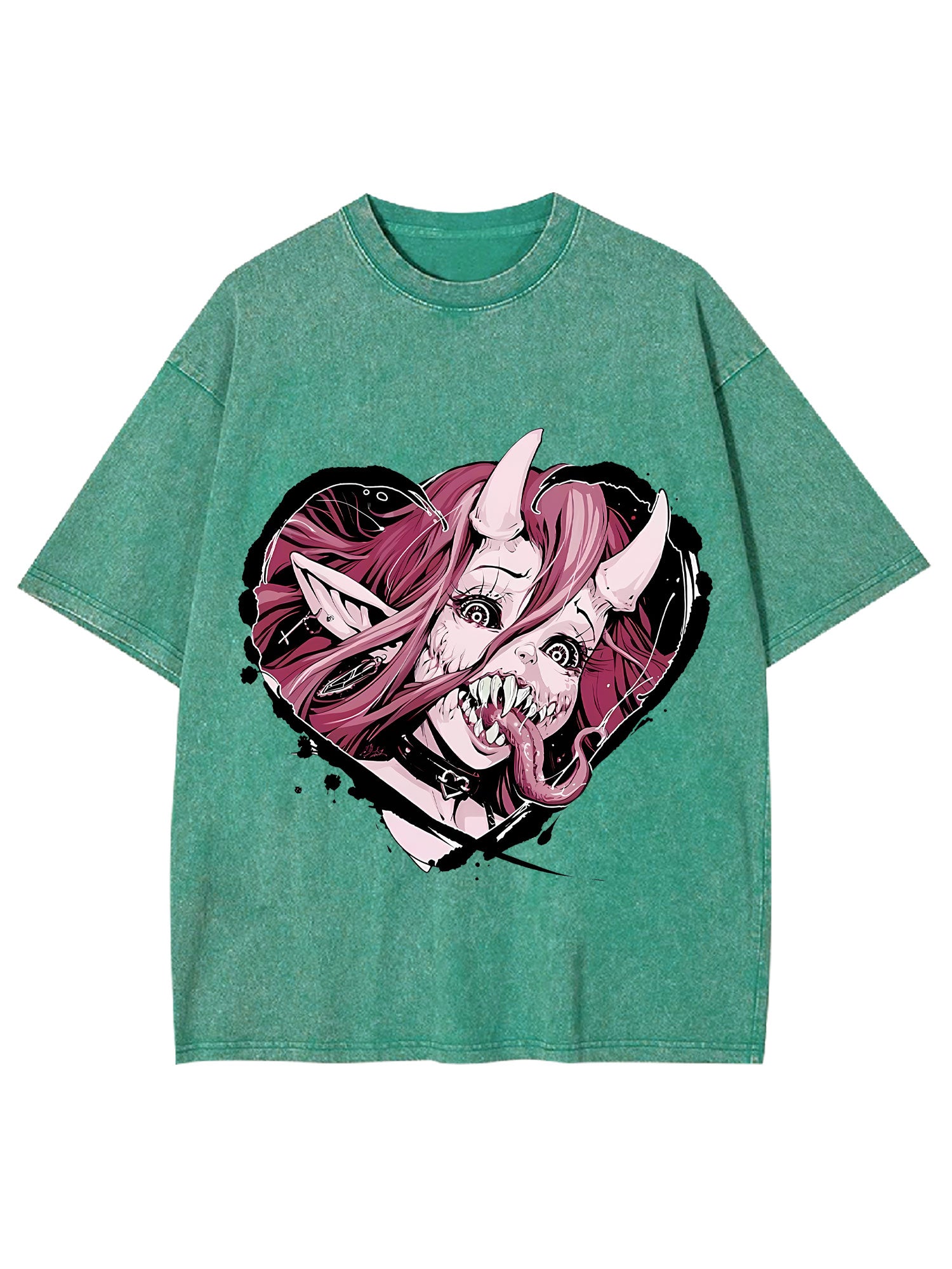 Heart Of The Demoness Washed Tshirt