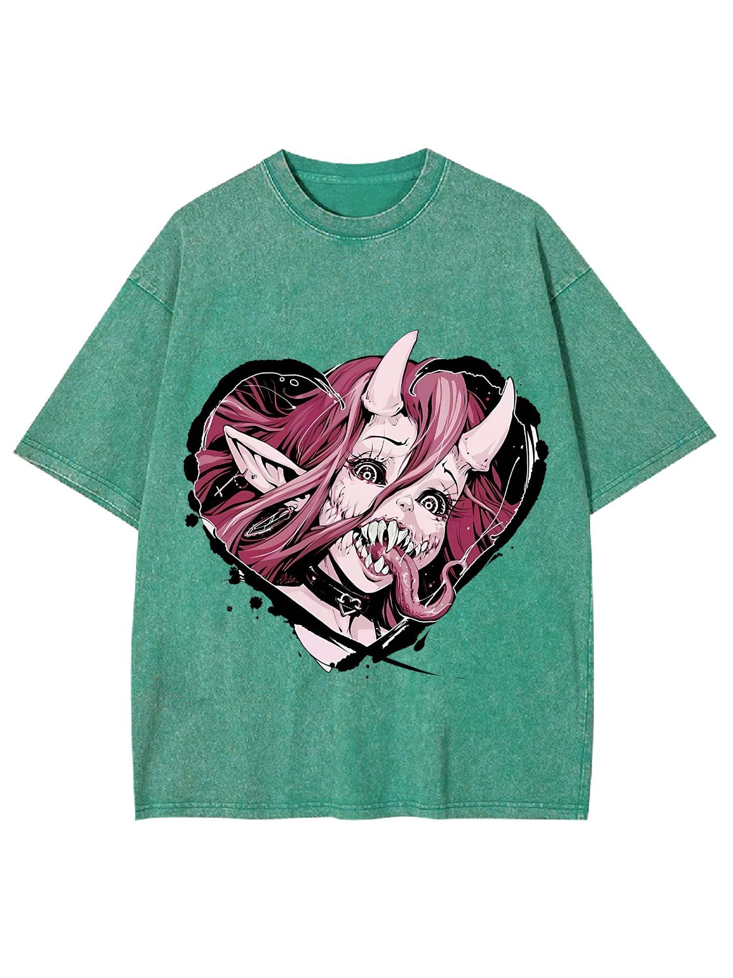 Heart Of The Demoness Washed Tshirt