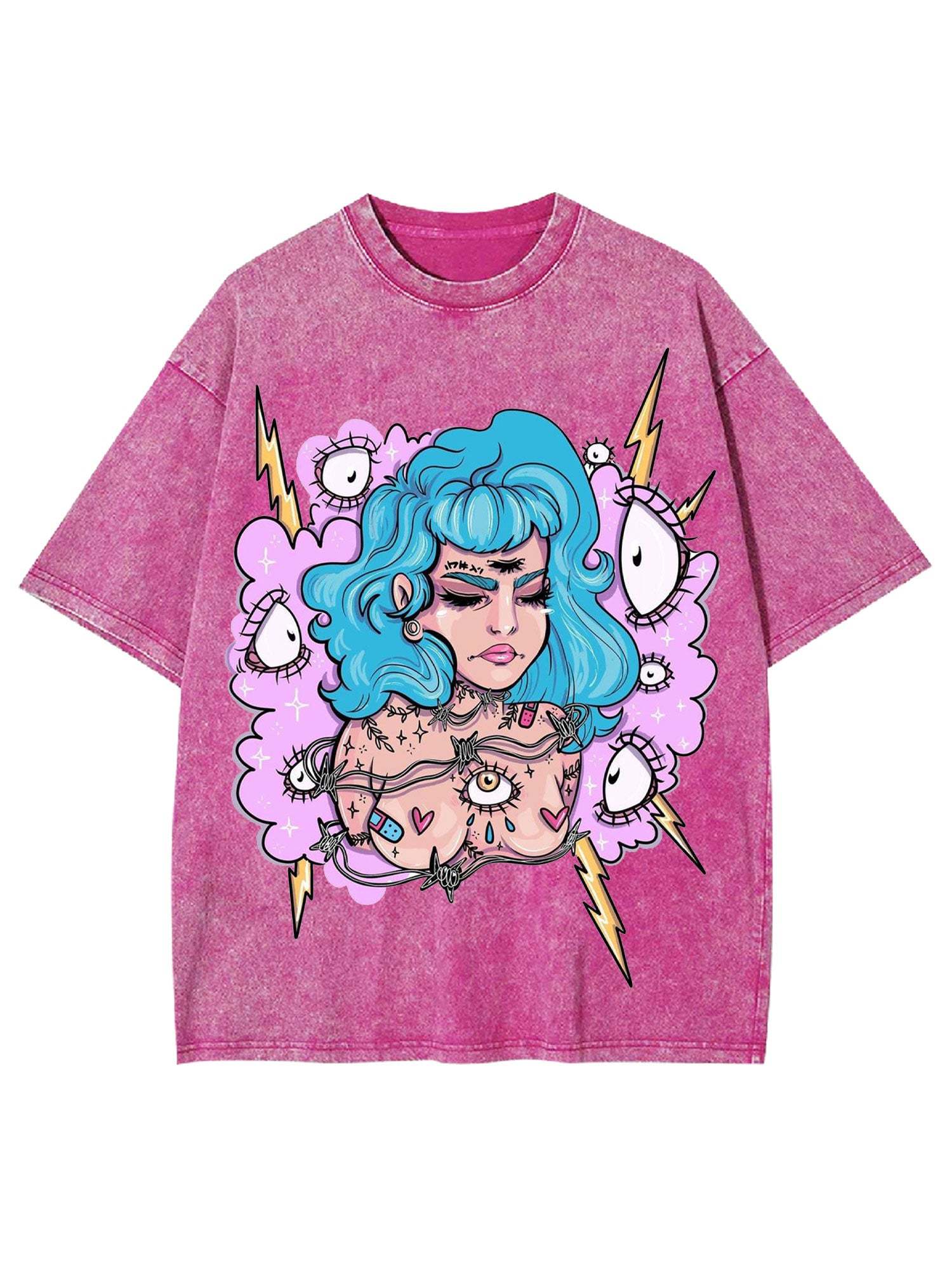 Being Gazed At Washed Tshirt