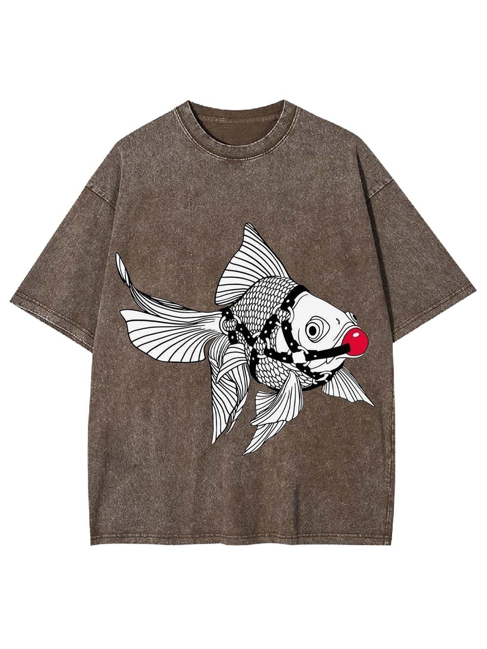 BOUND FISH WASHED TSHIRT