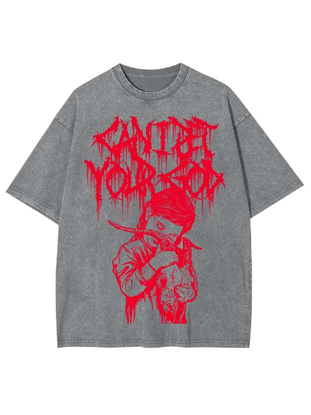 Can I Pet Your God Washed Tshirt