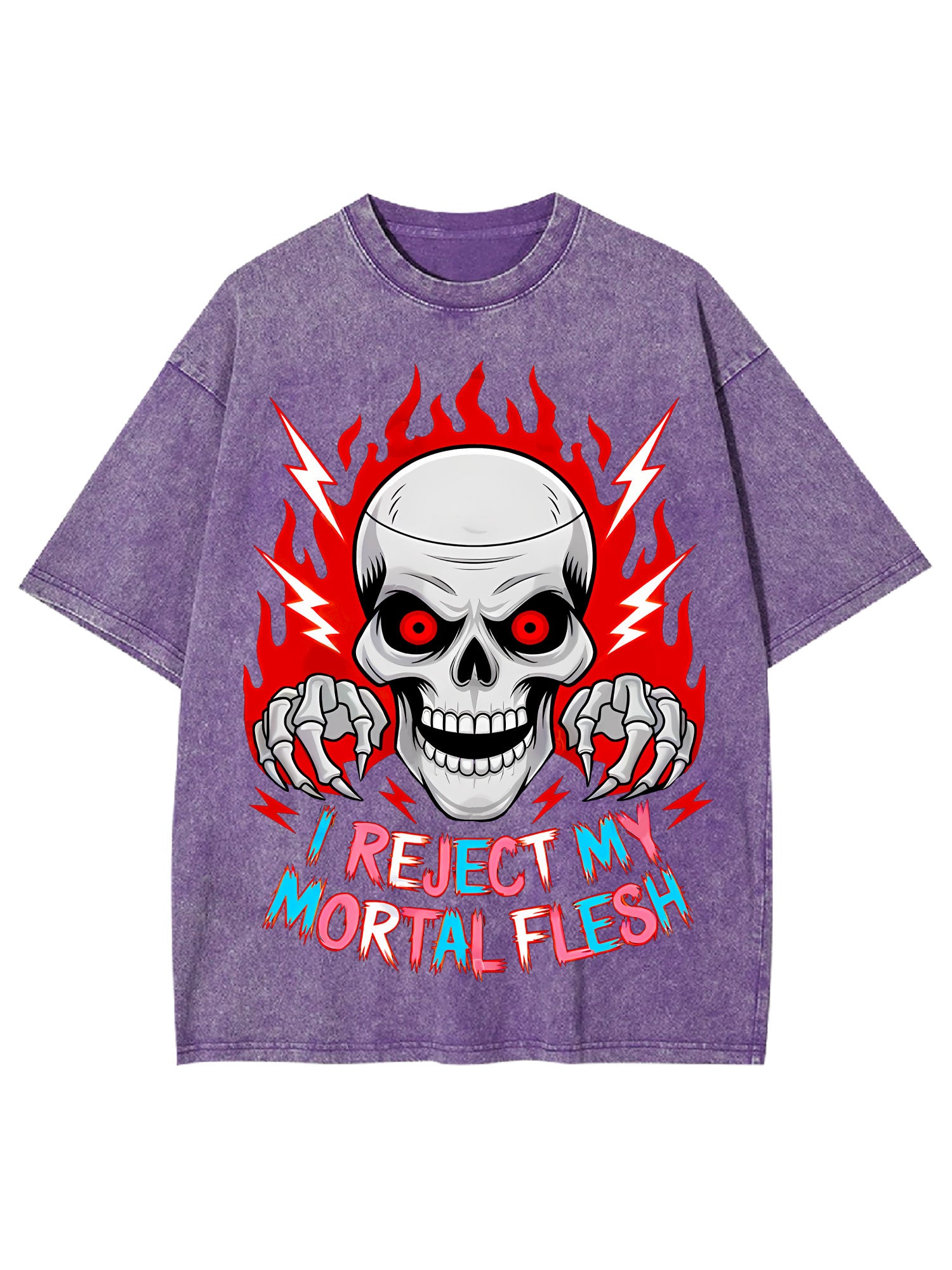 I Reject My Mortal Flesh Washed Tshirt