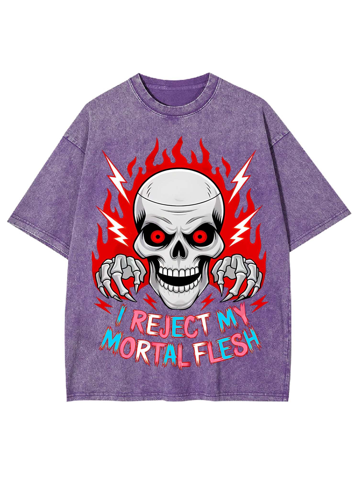 I Reject My Mortal Flesh Washed Tshirt