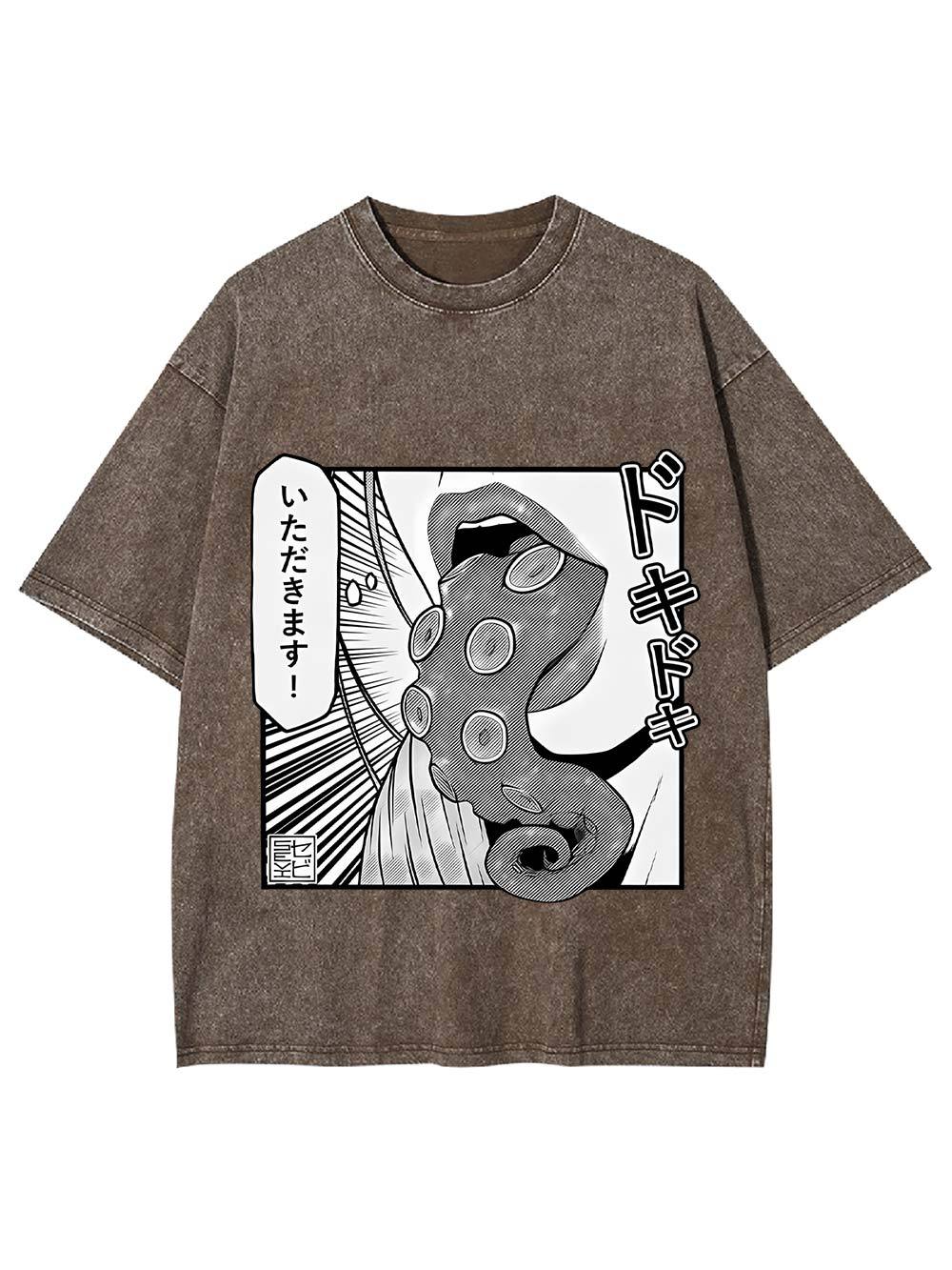 Tentacle Washed Tshirt
