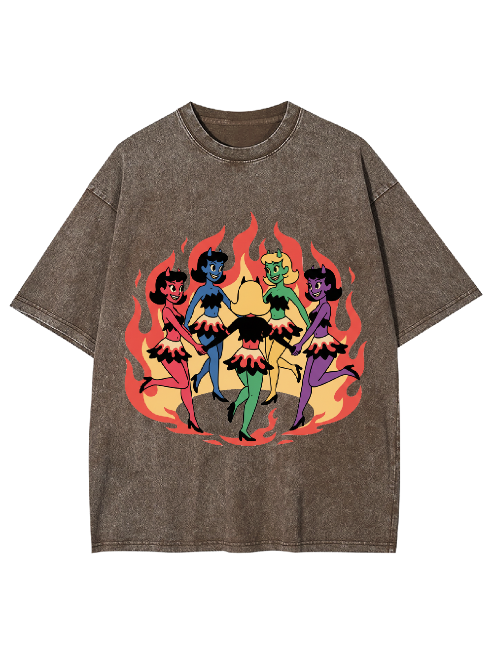 Dance of the Devils Washed Tshirt