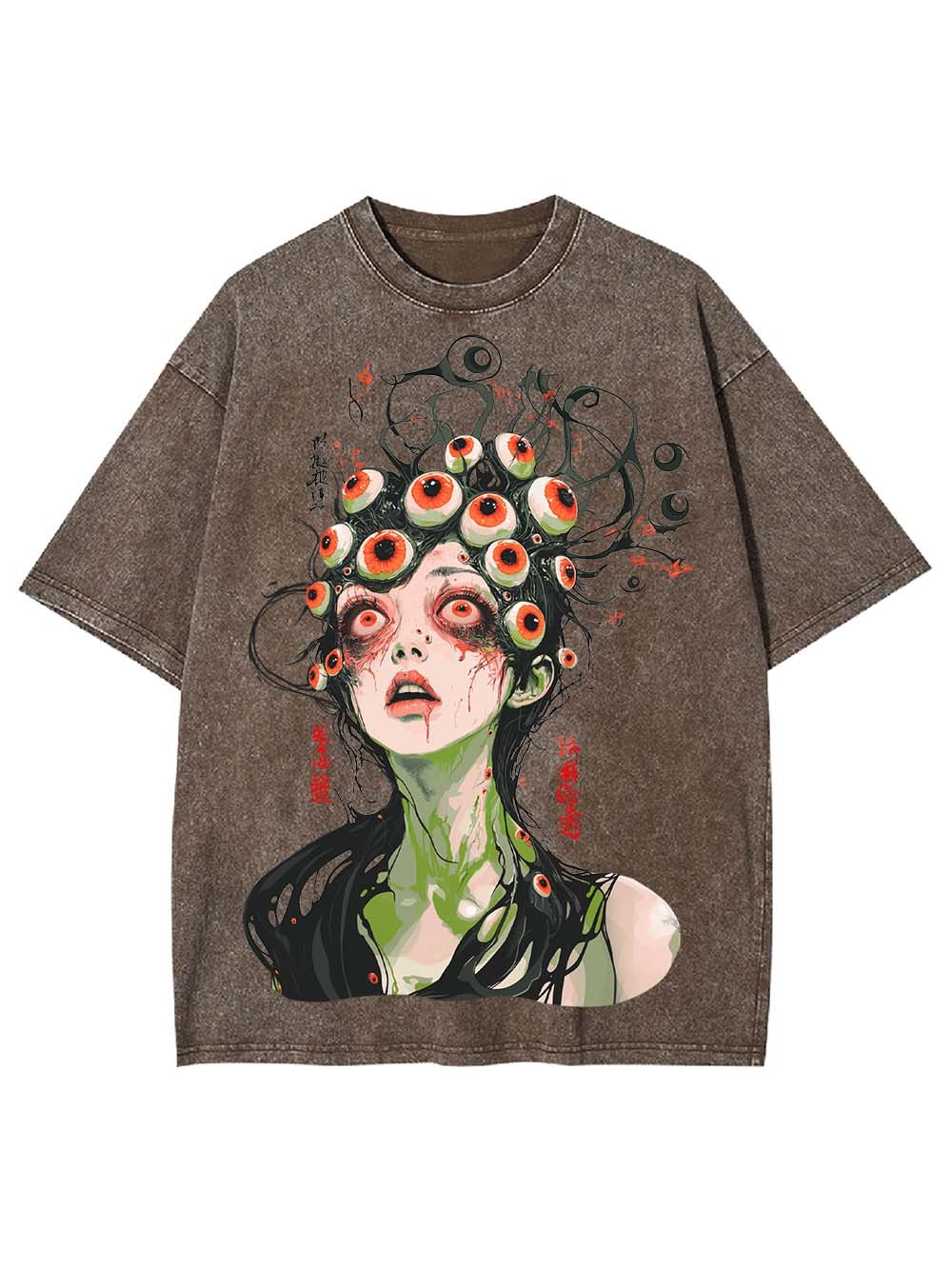 Eyeball Medusa Washed Tshirt
