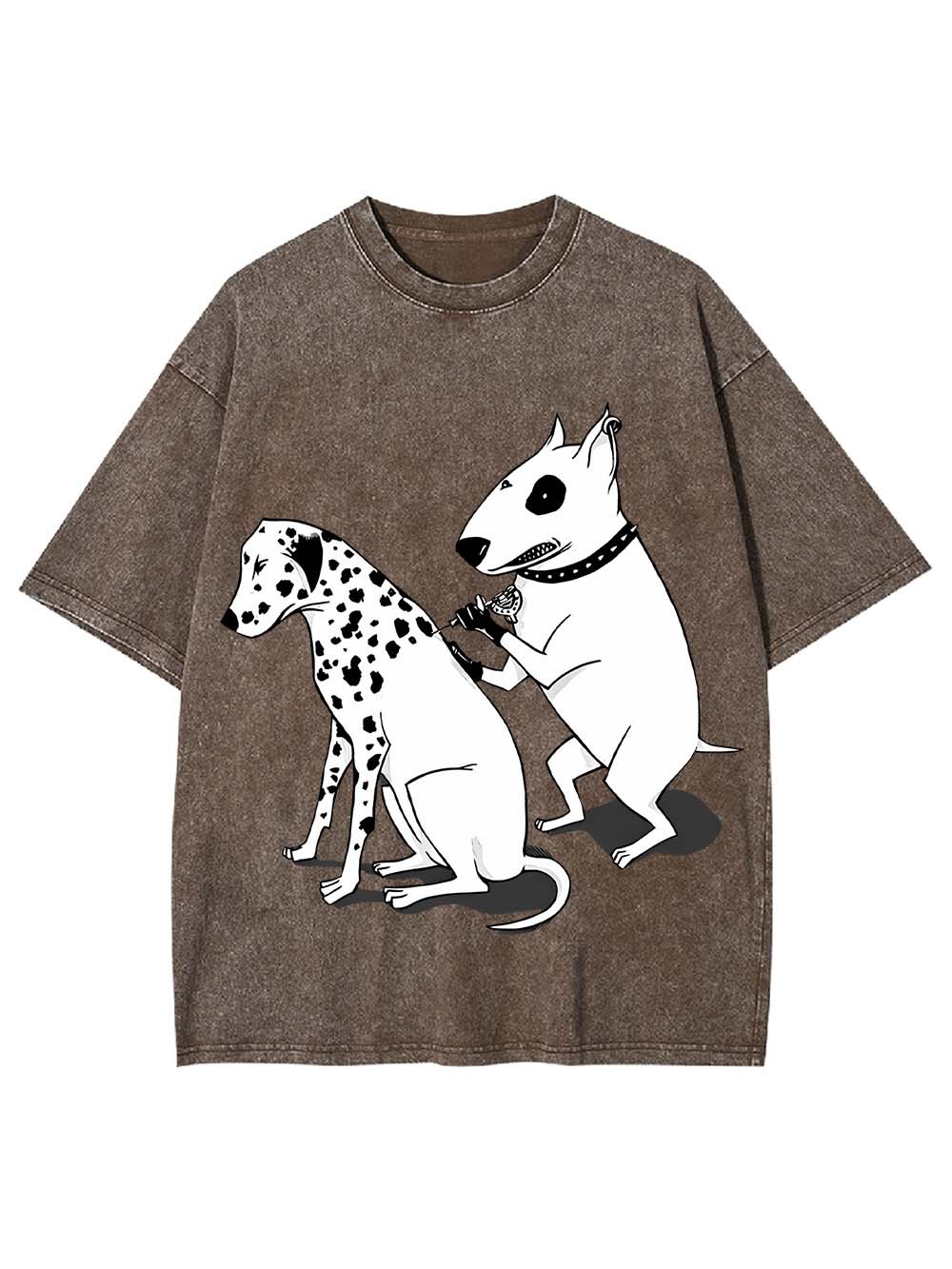 Dog Gossip Washed Tshirt