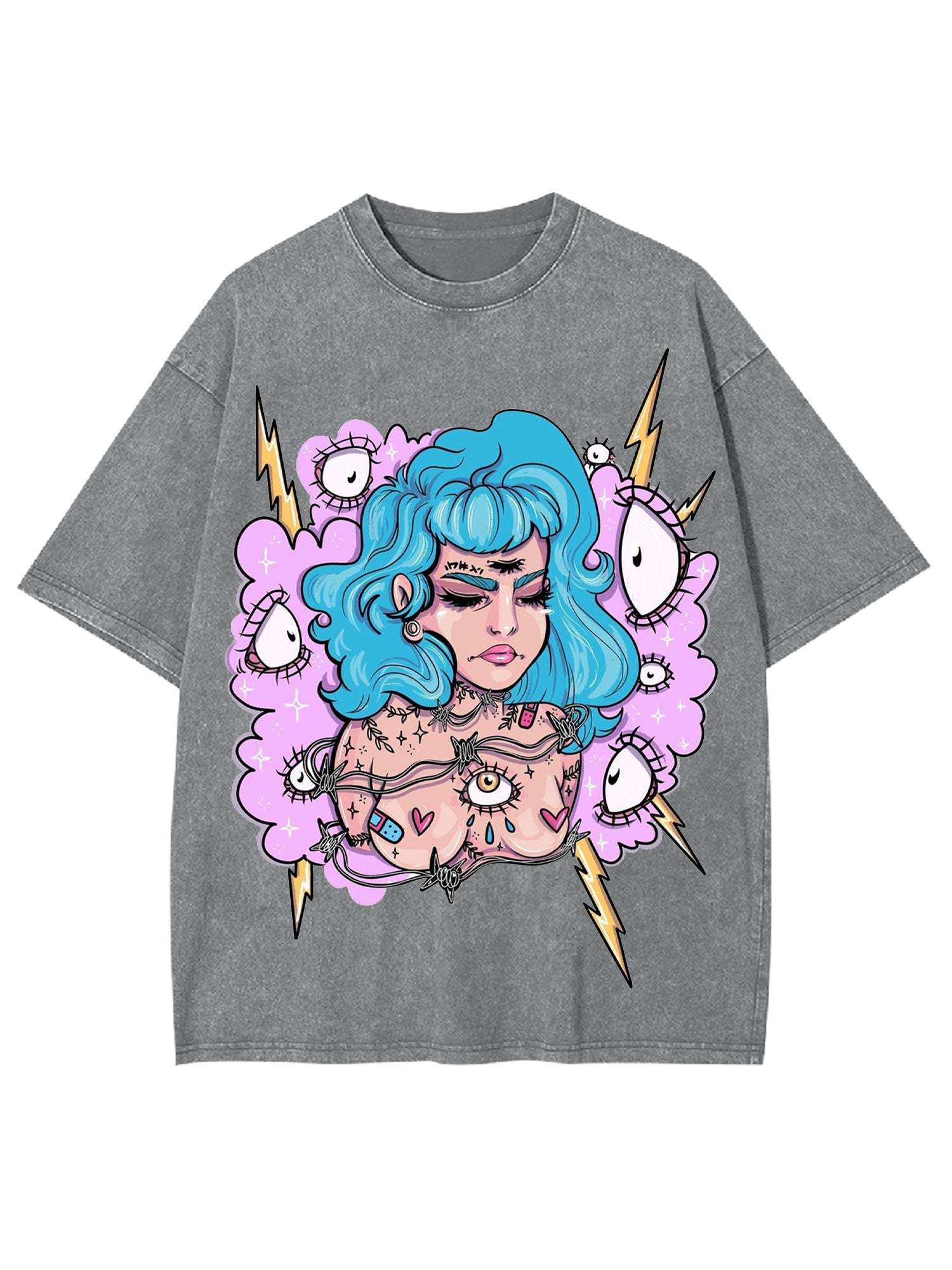 Being Gazed At Washed Tshirt