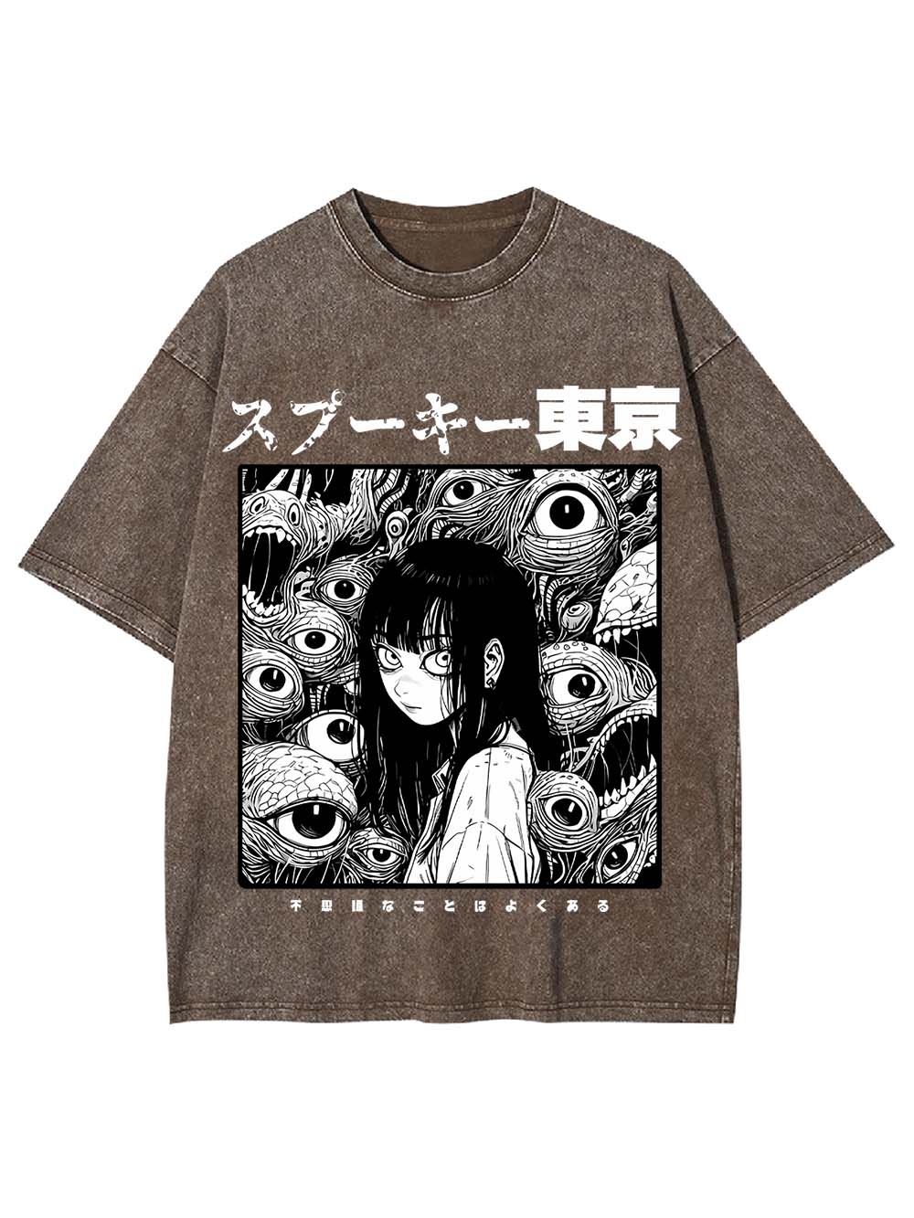 Spooky Tokyo Washed Tshirt