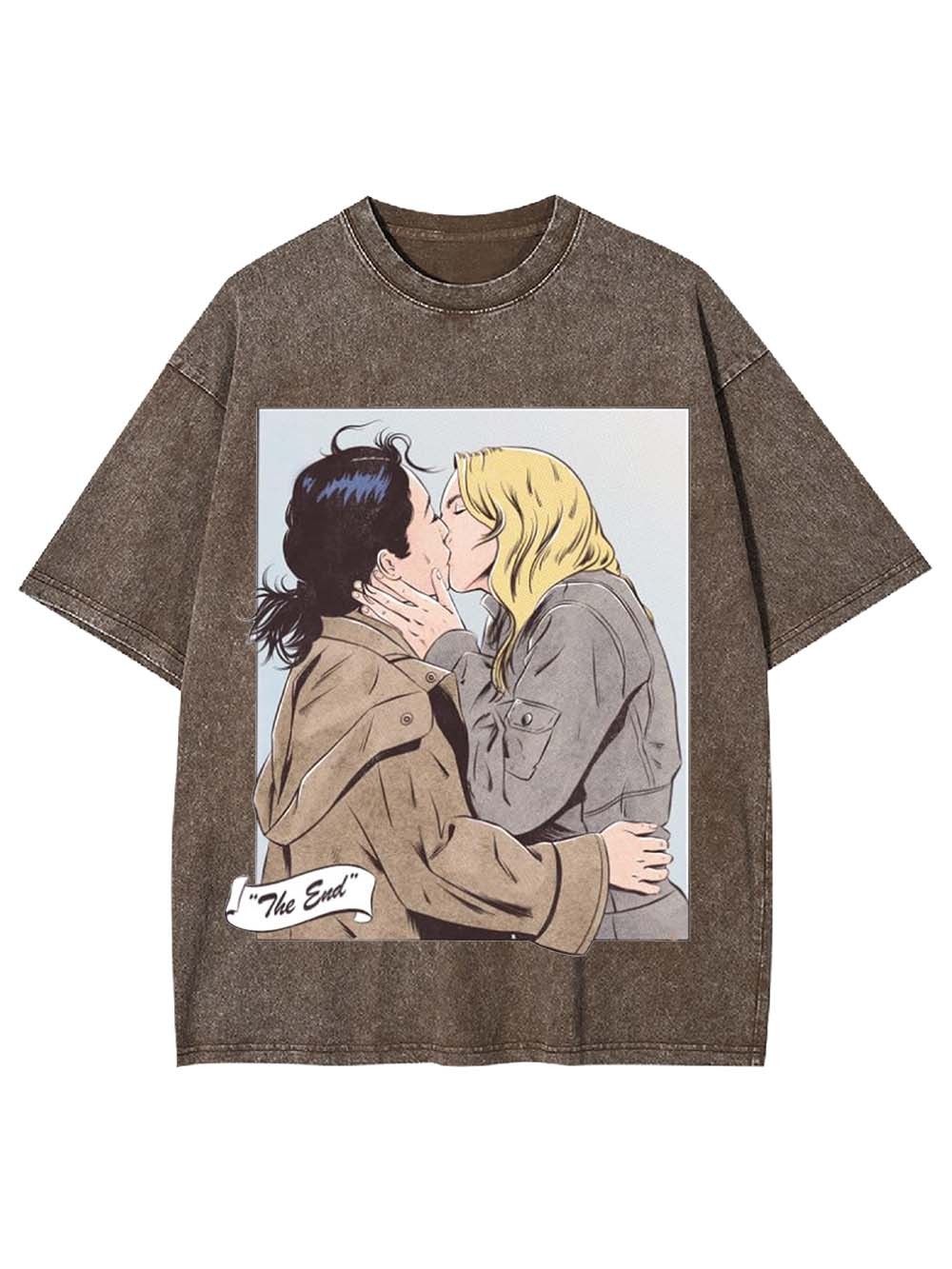 Final Kiss Washed Tshirt