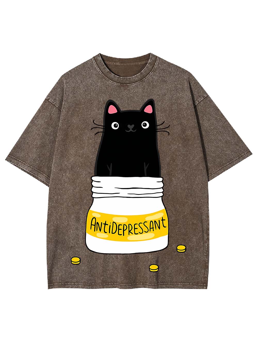 Antidepressant Washed Tshirt