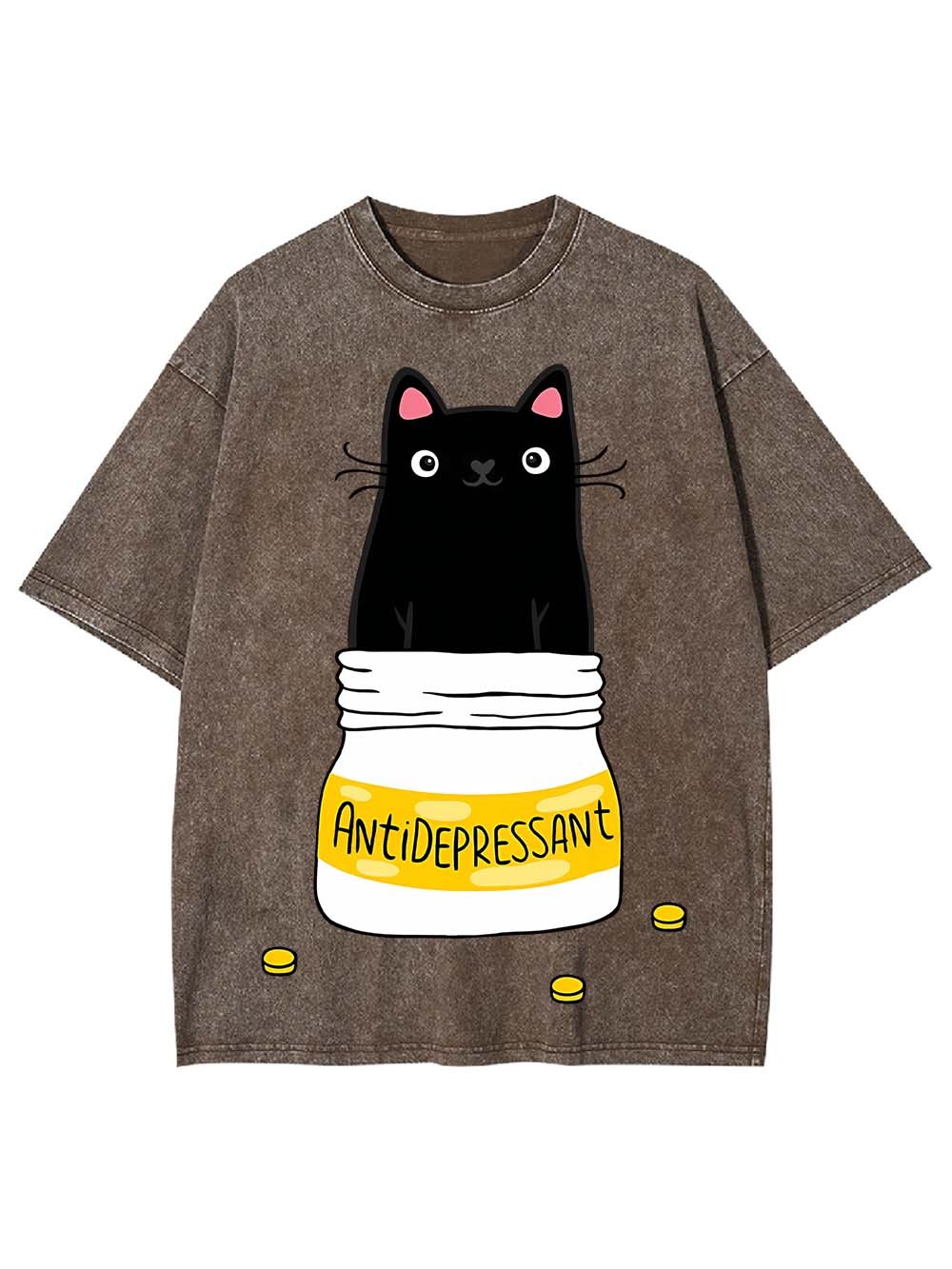 Antidepressant Washed Tshirt