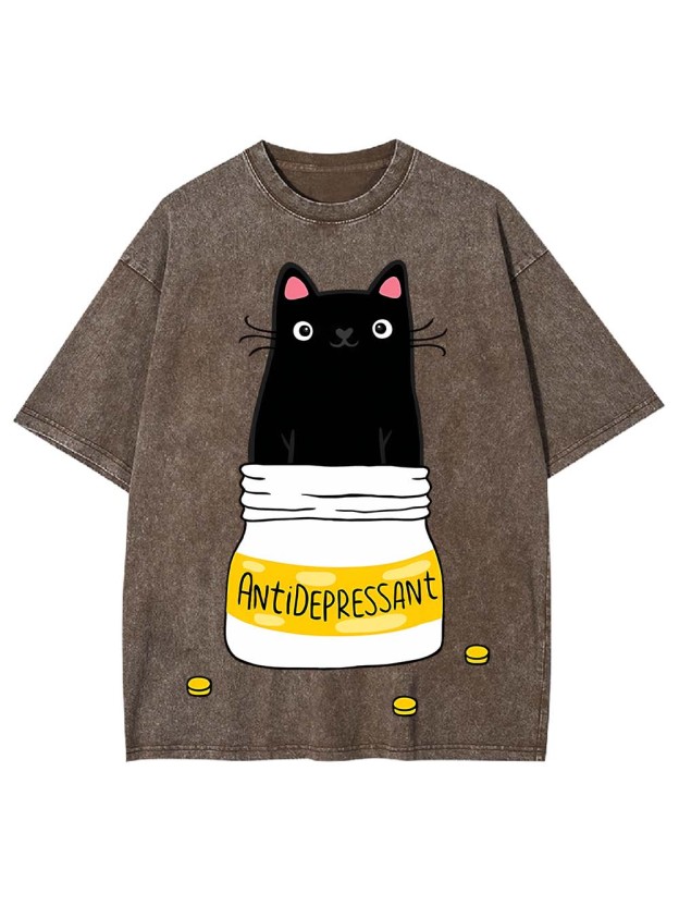 Antidepressant Washed Tshirt