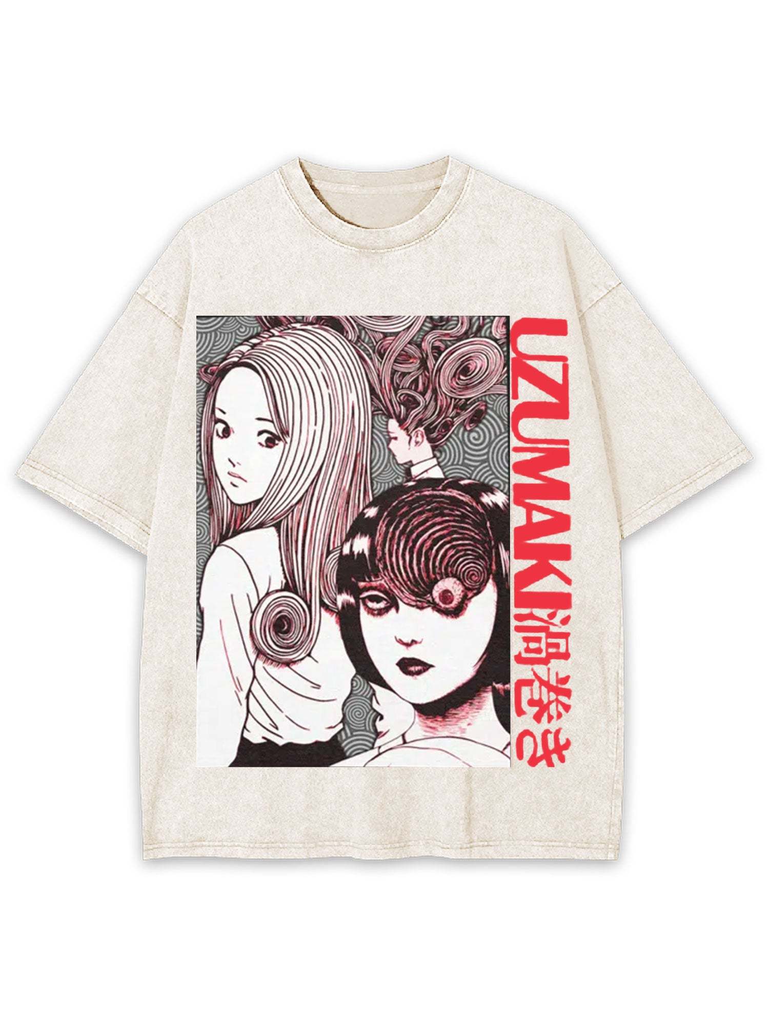 Uzumaki Washed Tshirt