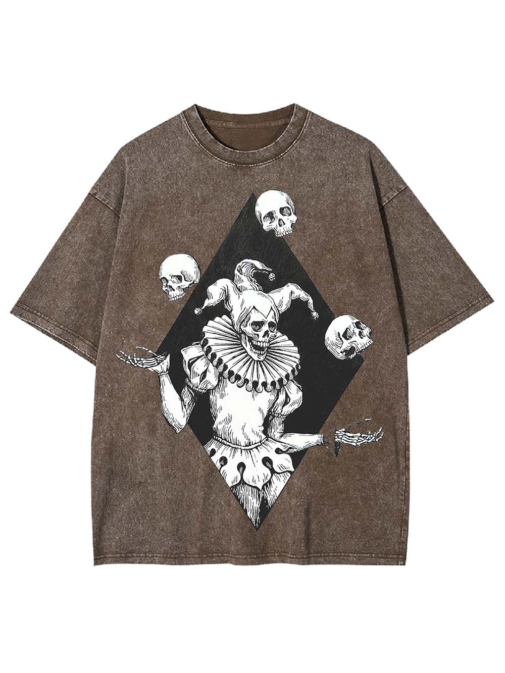 JESTER OF DEATH WASHED TSHIRT