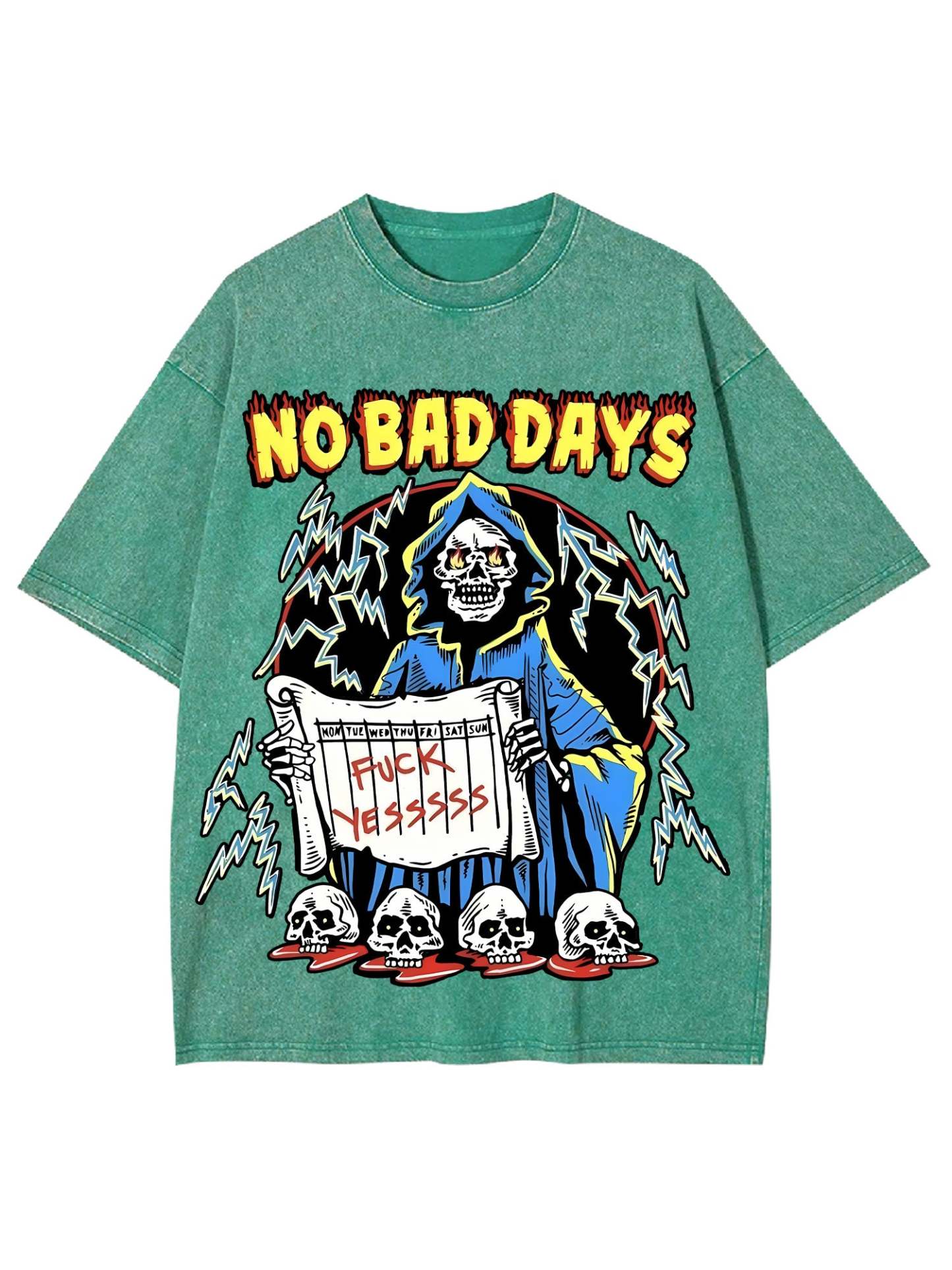 No Bad Days Washed Tshirt