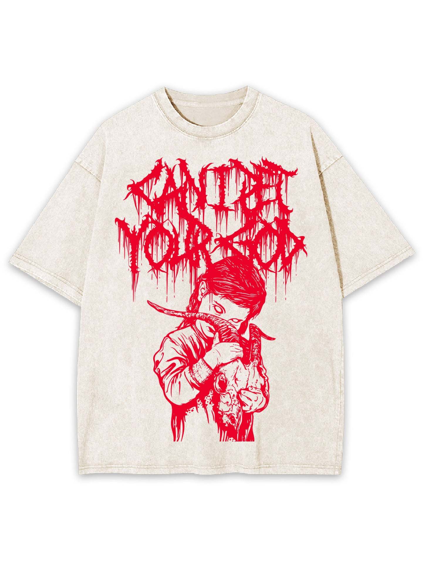 Can I Pet Your God Washed Tshirt