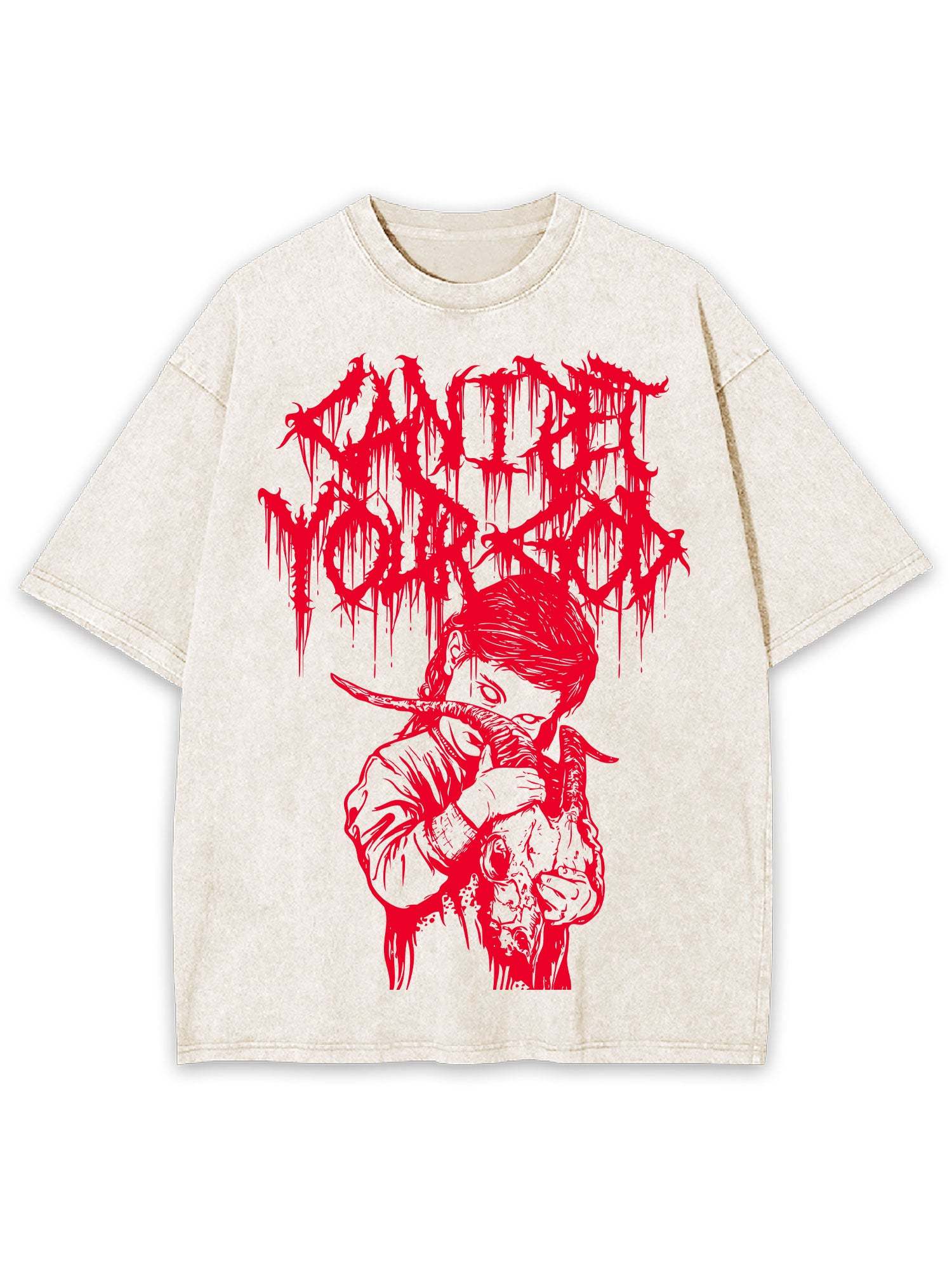 Can I Pet Your God Washed Tshirt
