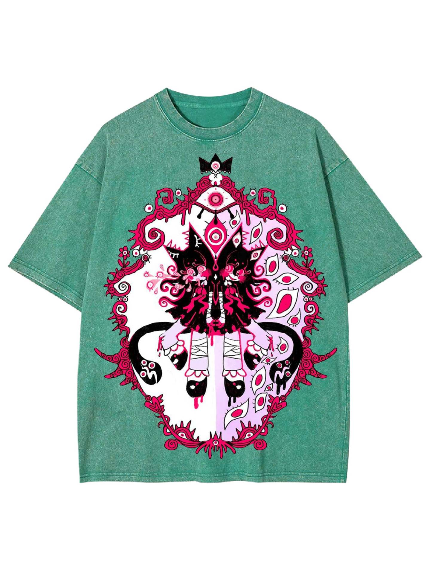 Twin Girls Washed Tshirt