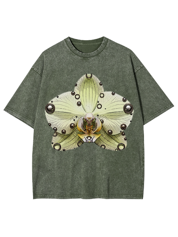 Riveted Orchid Washed Tshirt