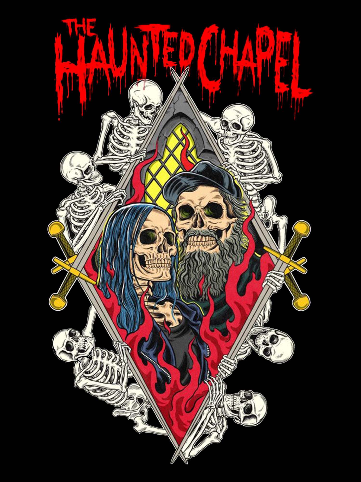 The Haunted Chapel Washed Tshirt