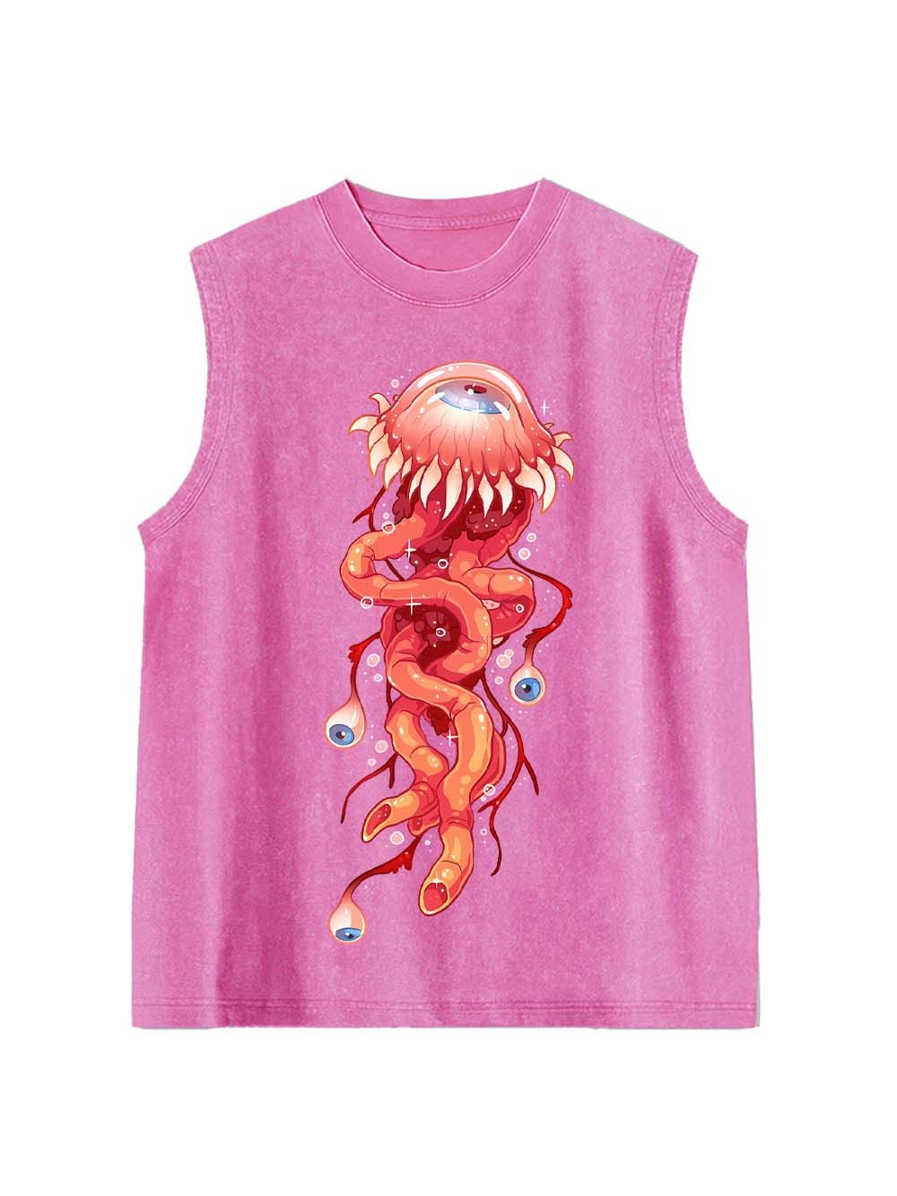 Cosmic Eye Entity Washed Tank Top