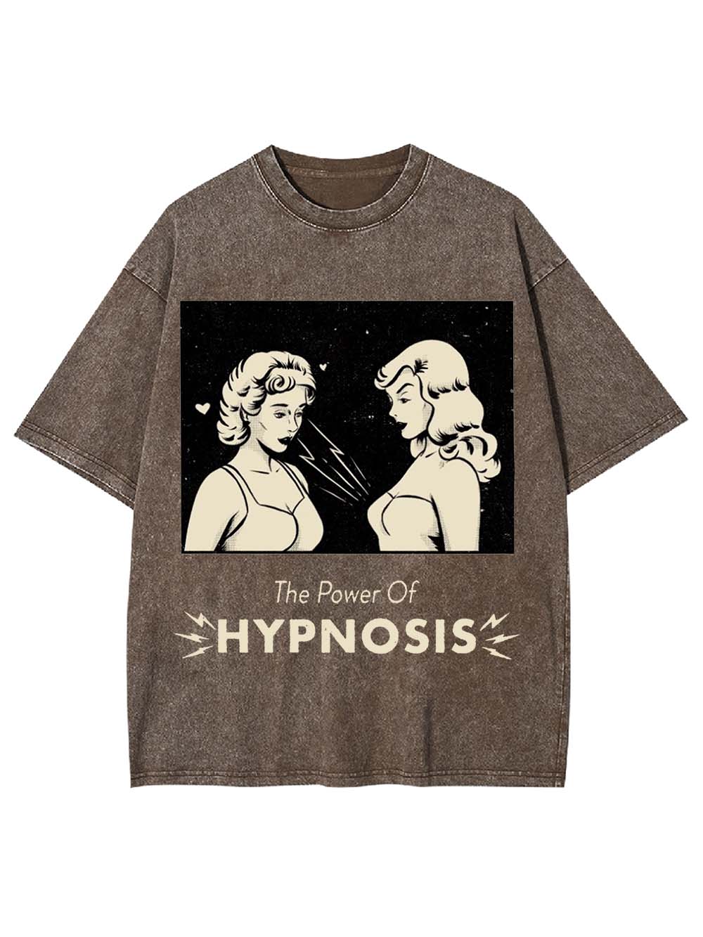 The Power Of Hypnosis Washed Tshirt