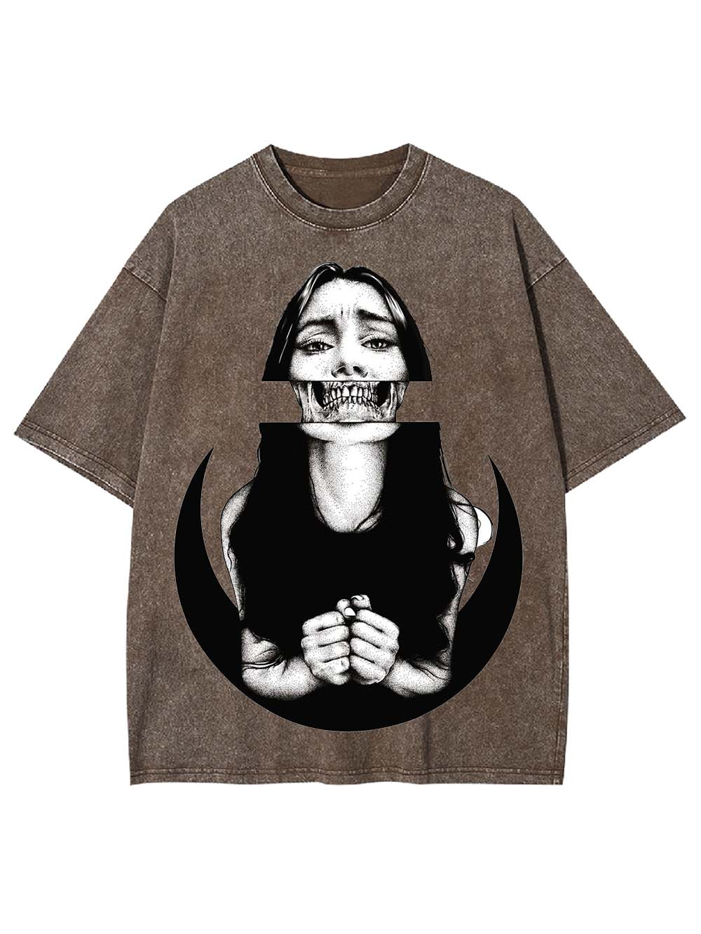 SILENT SCREAM WASHED TSHIRT