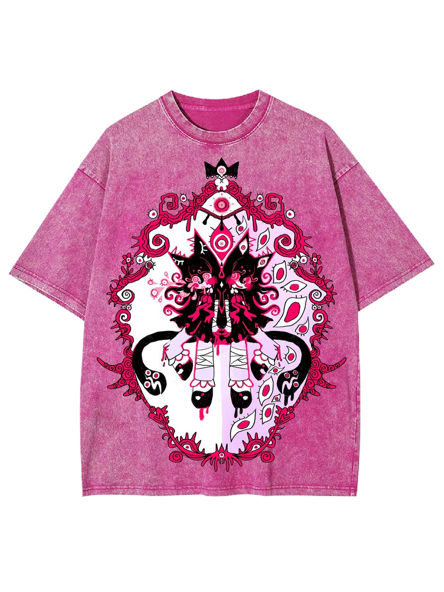 Twin Girls Washed Tshirt