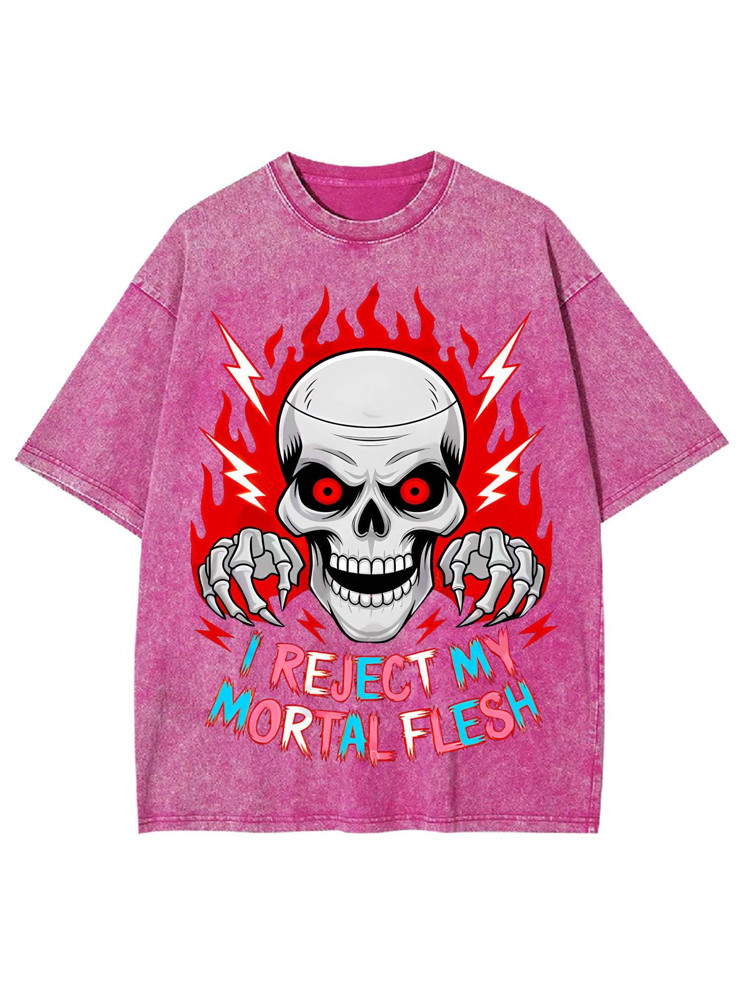 I Reject My Mortal Flesh Washed Tshirt