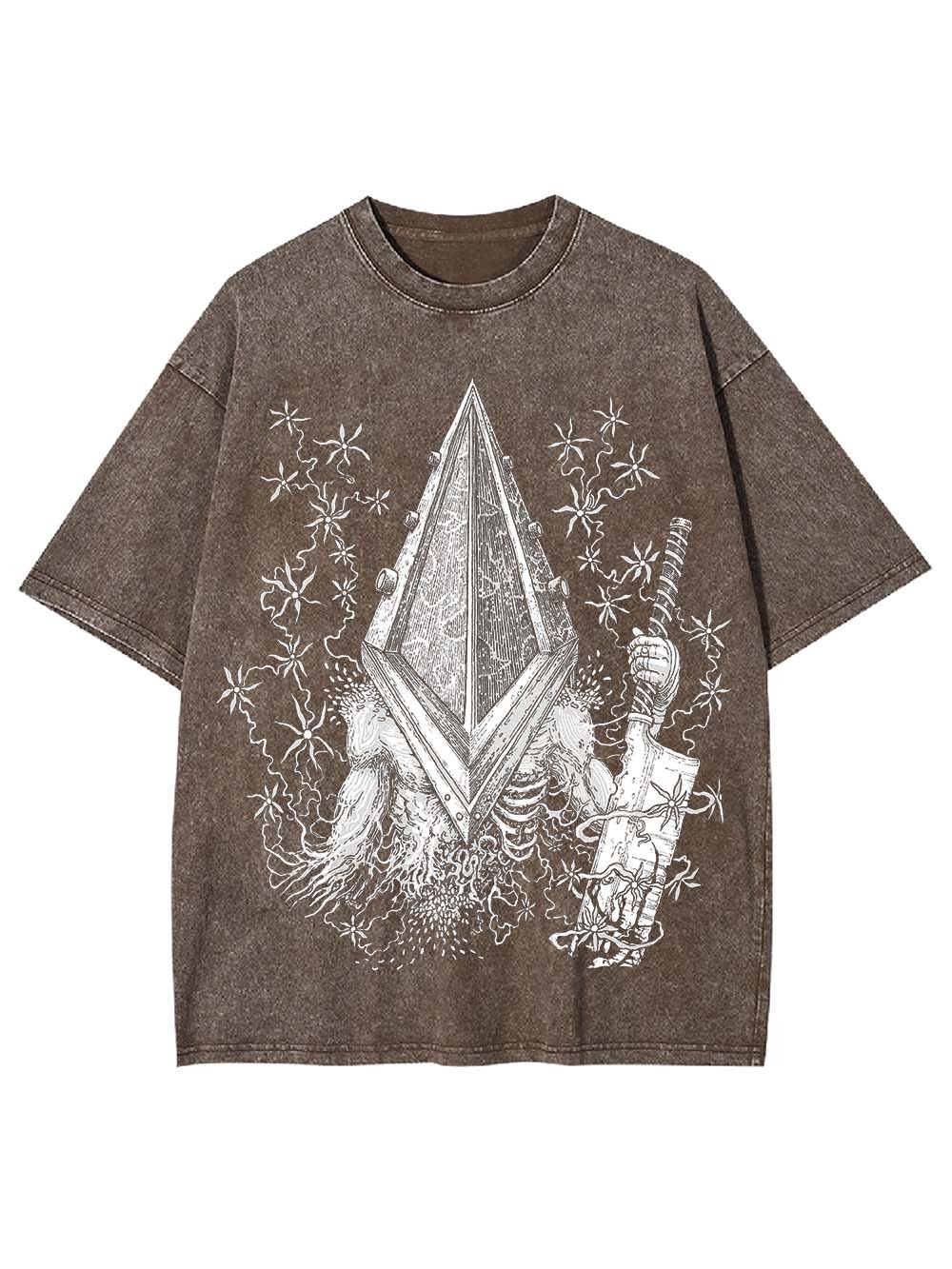 Pyramid Head Washed Tshirt