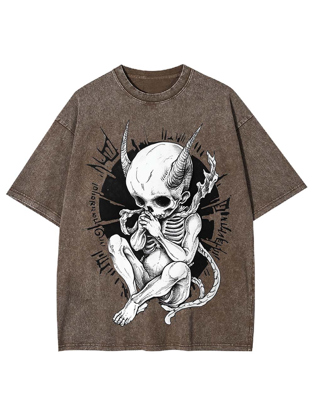 DEMONIC INFANTWASHED TSHIRT