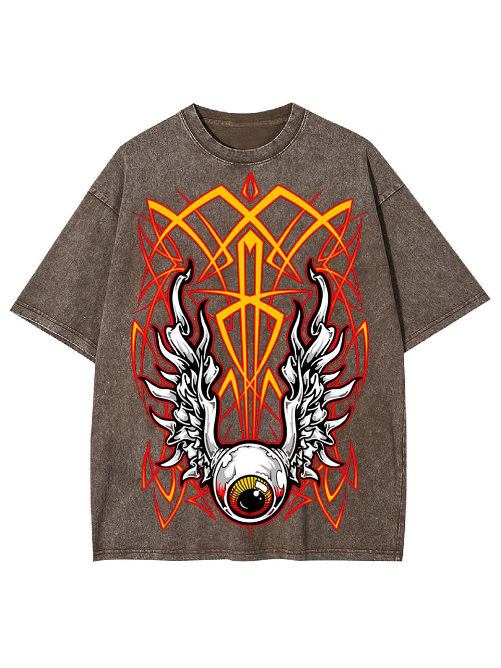 Winged Eye Emblem Washed Tshirt