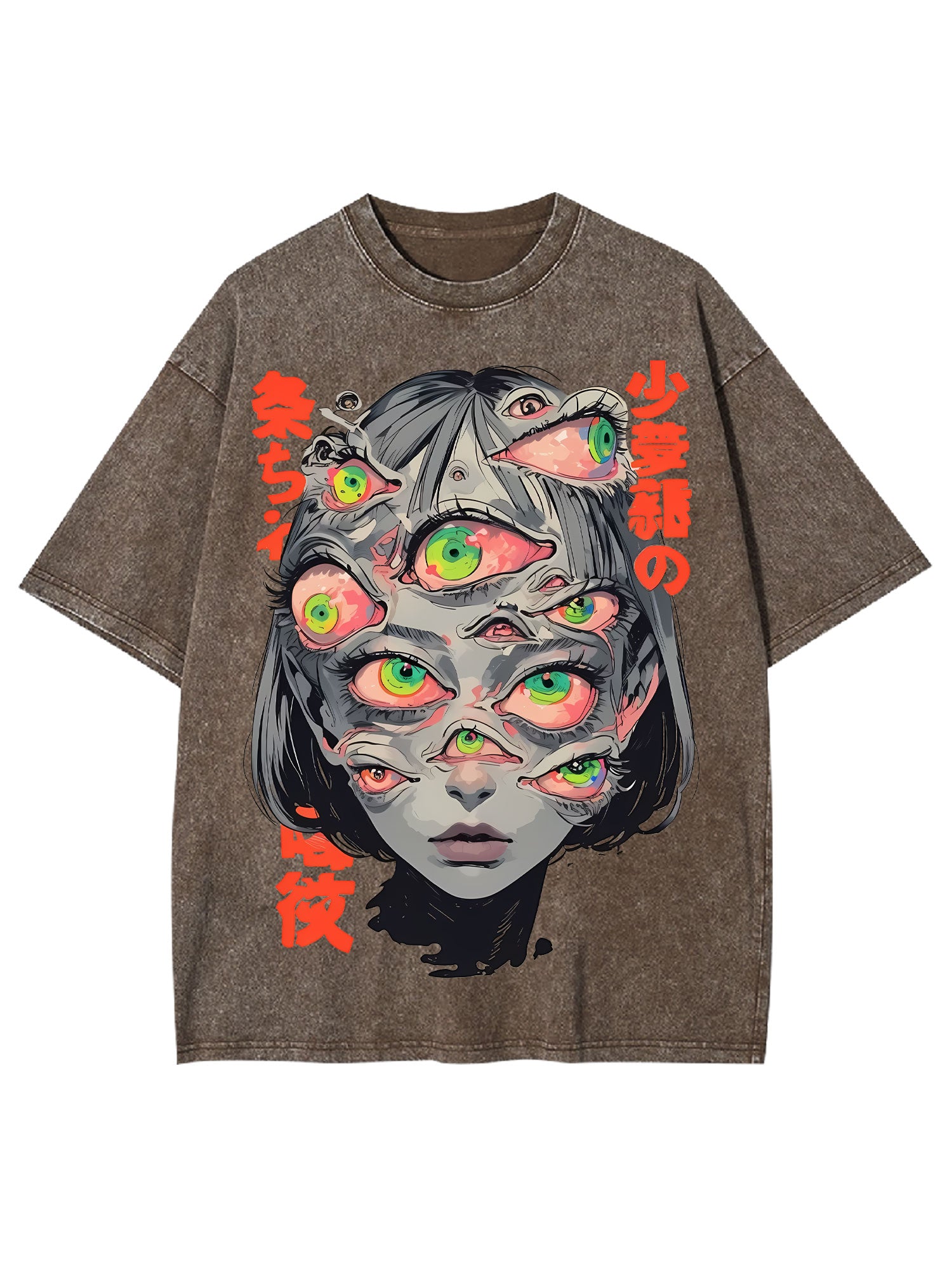 THOUSAND EYED FANTASY WASHED TSHIRT