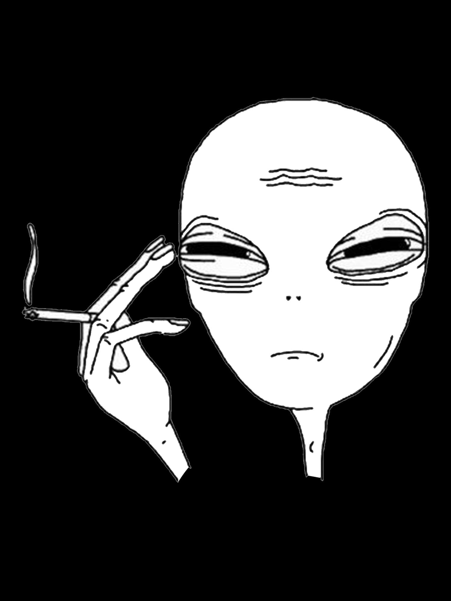 Alien Smoker Washed Tshirt