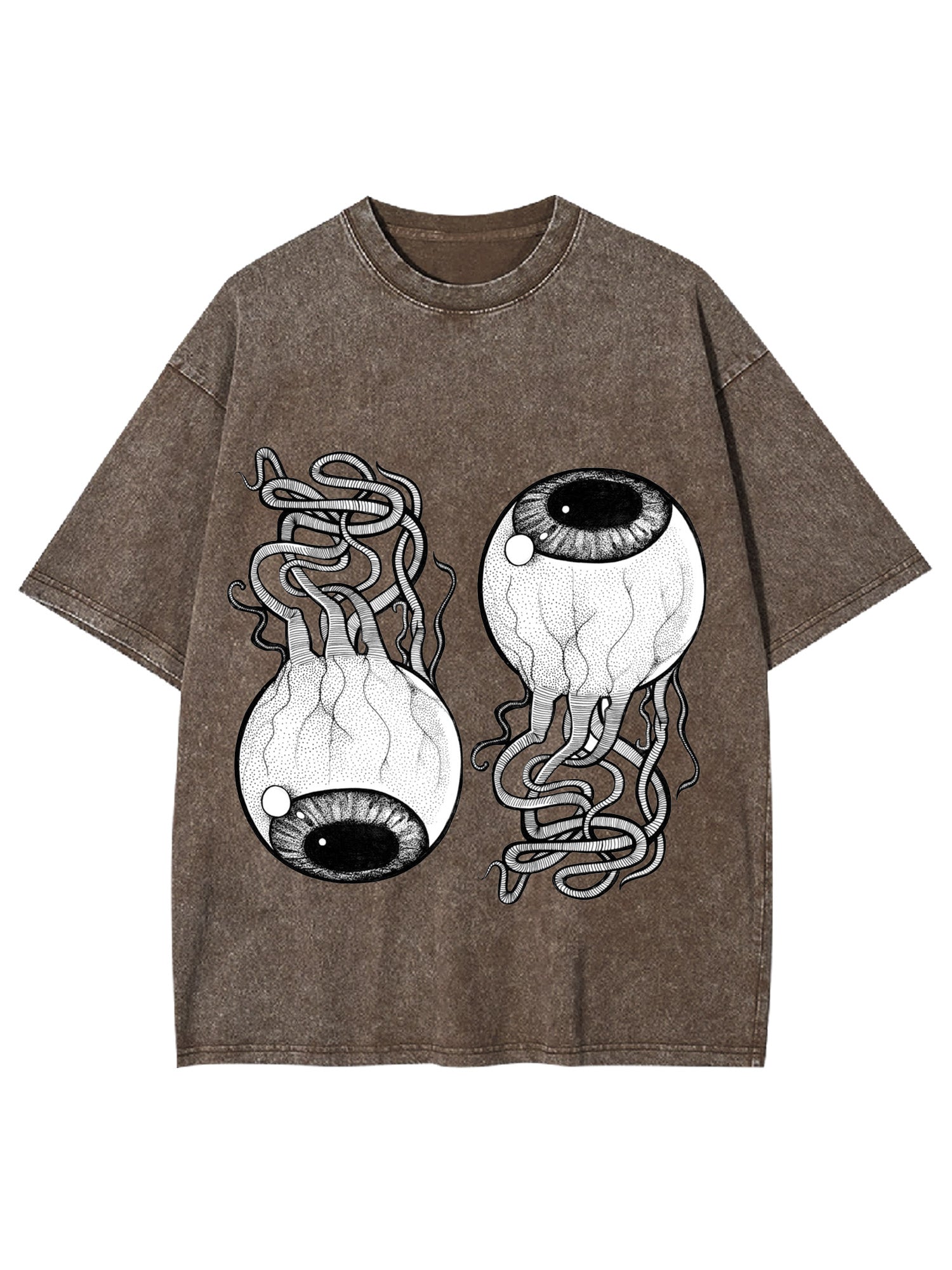 Entangled Gaze Washed Tshirt