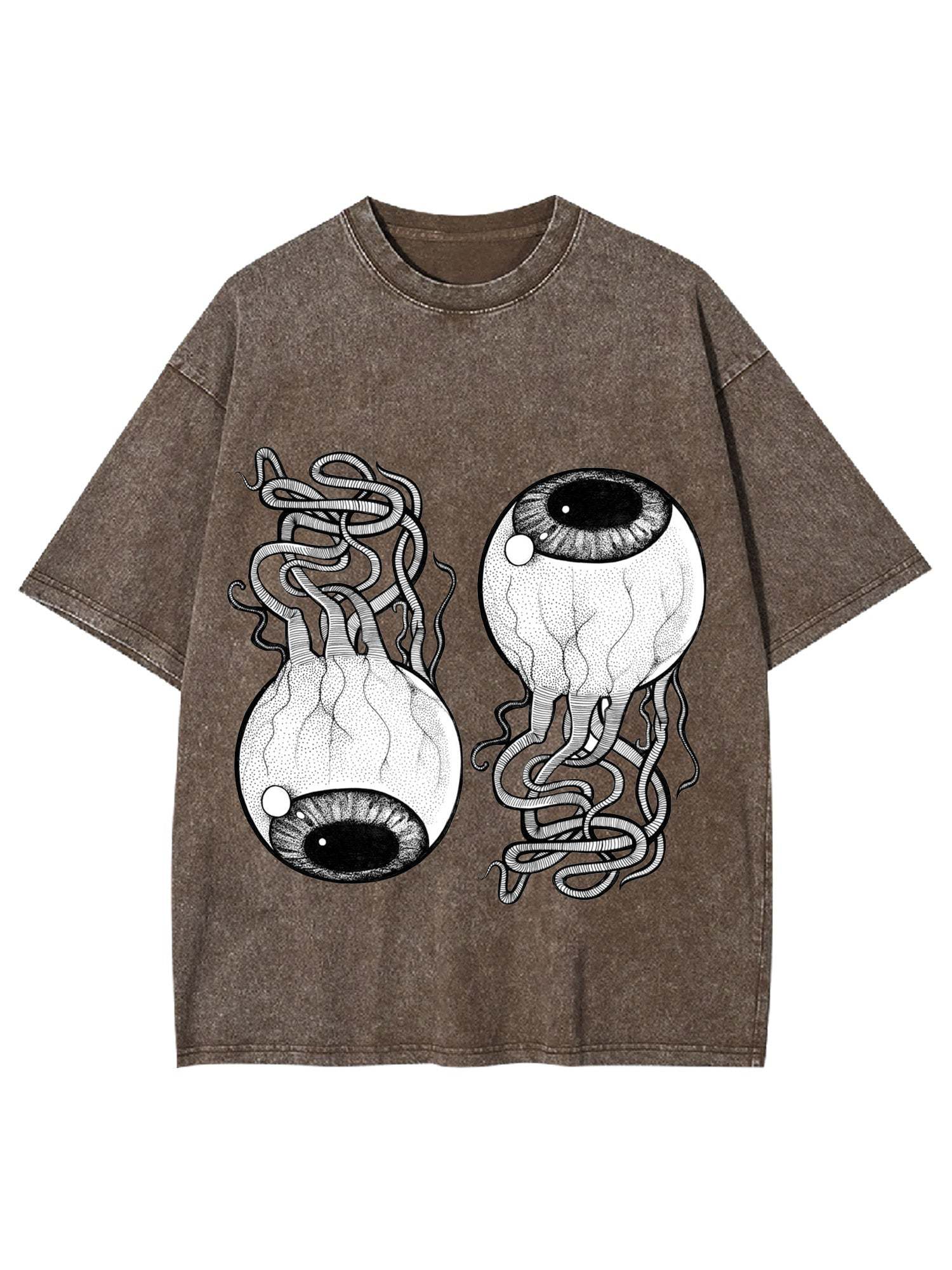 Entangled Gaze Washed Tshirt