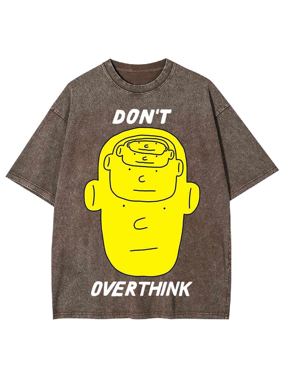 Don't Overthink Washed Tshirt