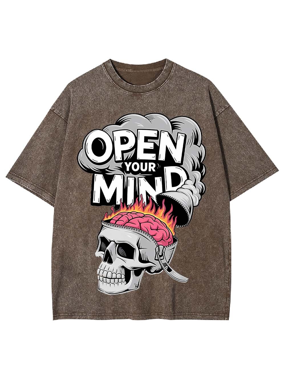 OPEN YOUR MIND WASHED TSHIRT