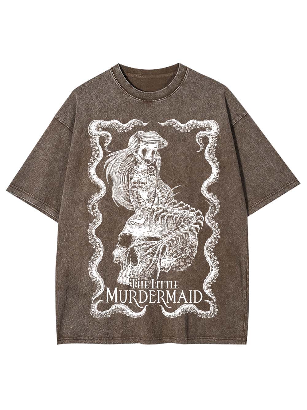 Dark Mermaid Tales Washed Tshirt