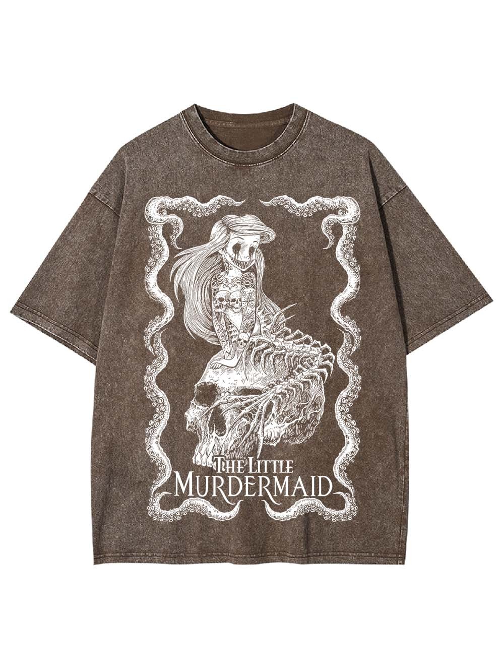 Dark Mermaid Tales Washed Tshirt