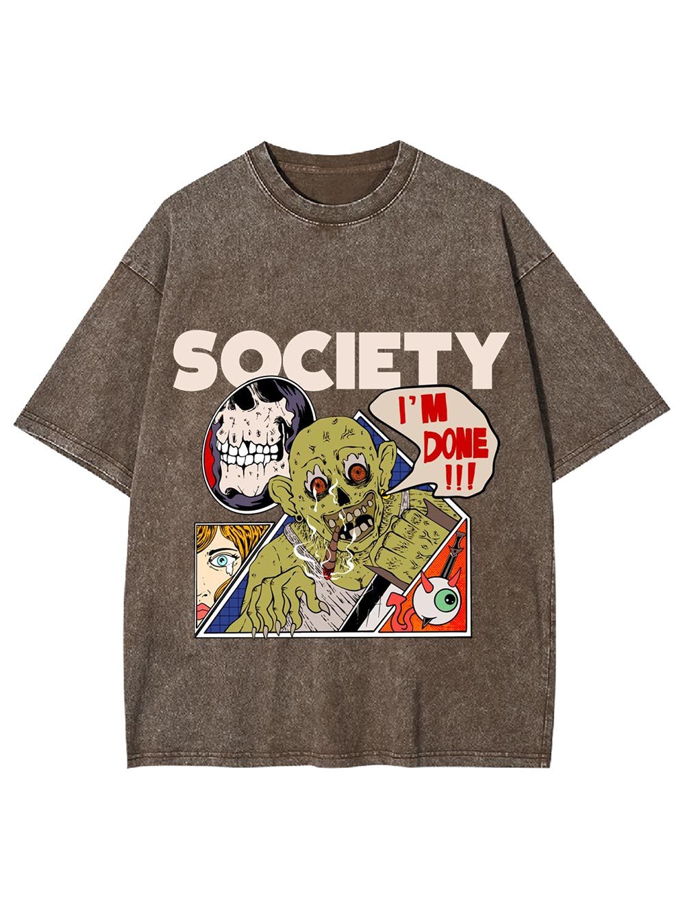 Society Washed Tshirt