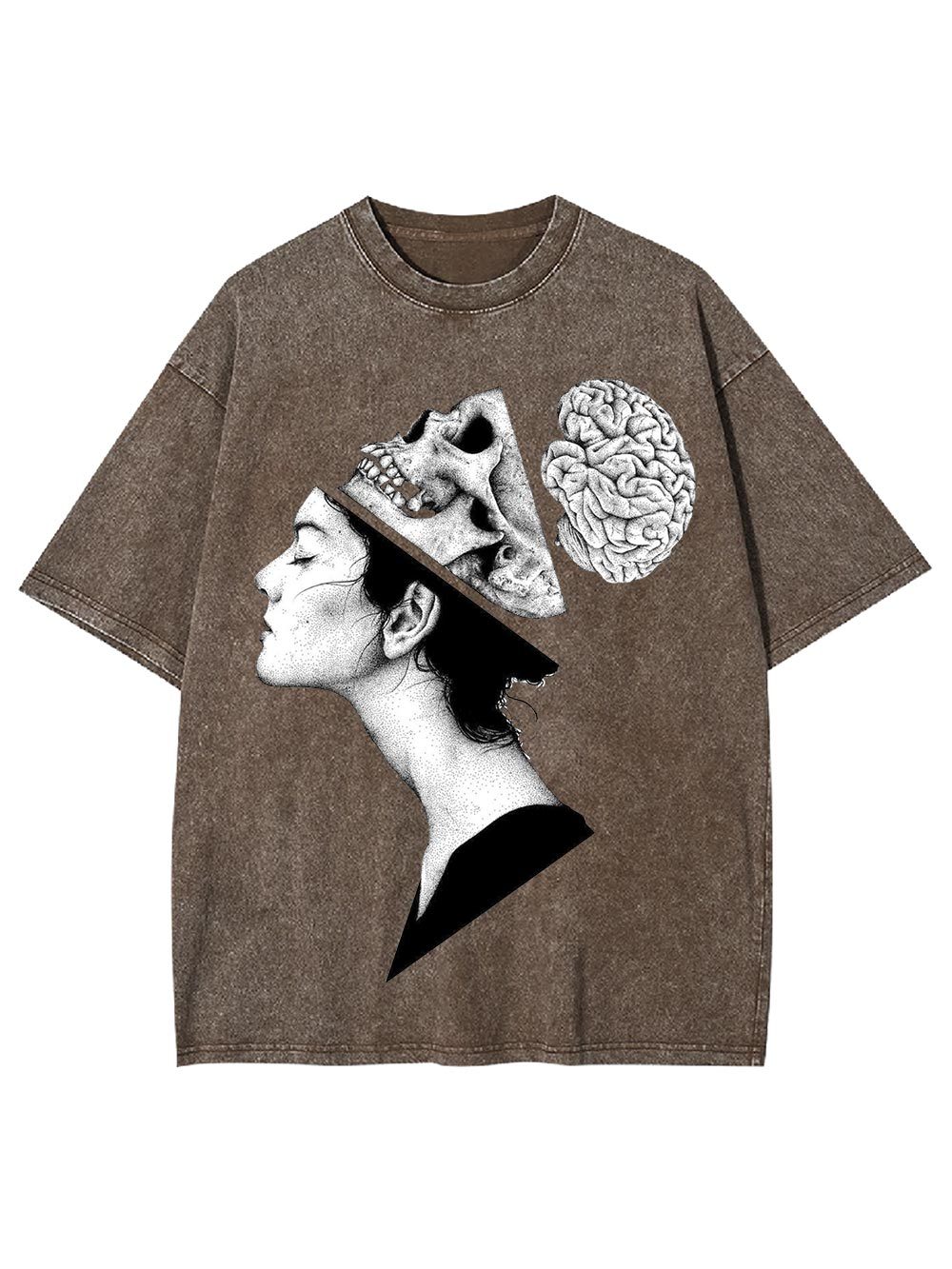 Thoughts Exposed Washed Tshirt