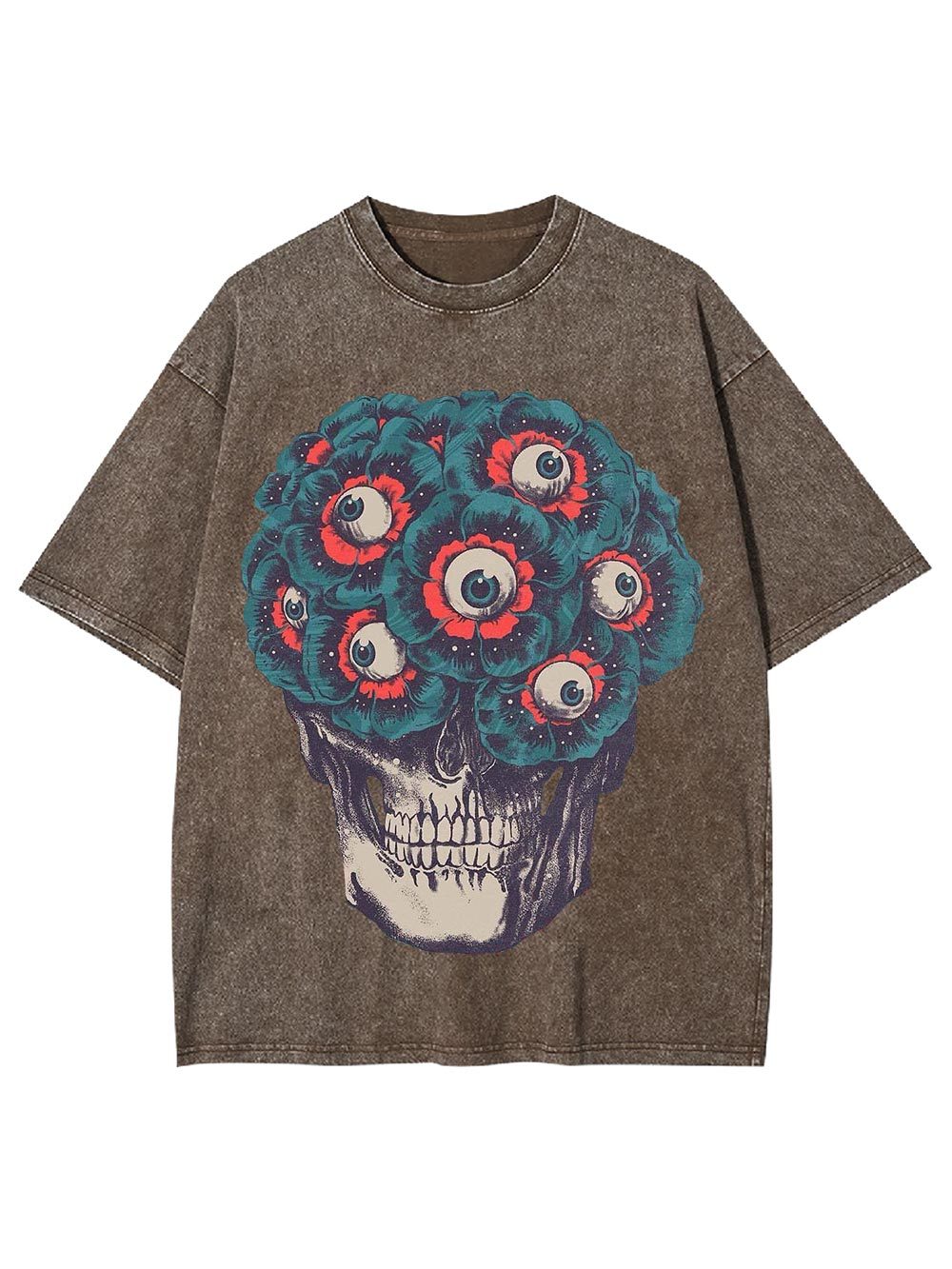 Blooming Gaze Washed Tshirt