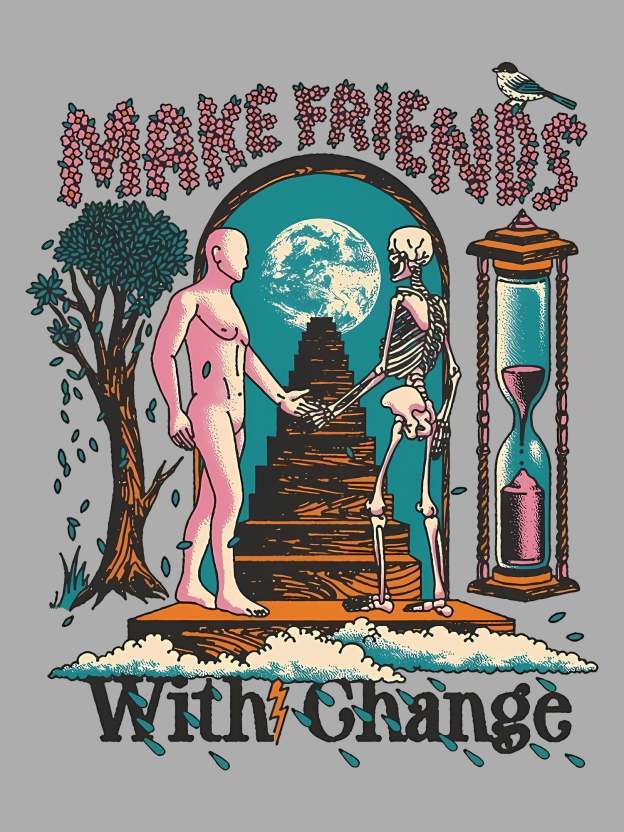 Embrace Transformation Washed Tshirt