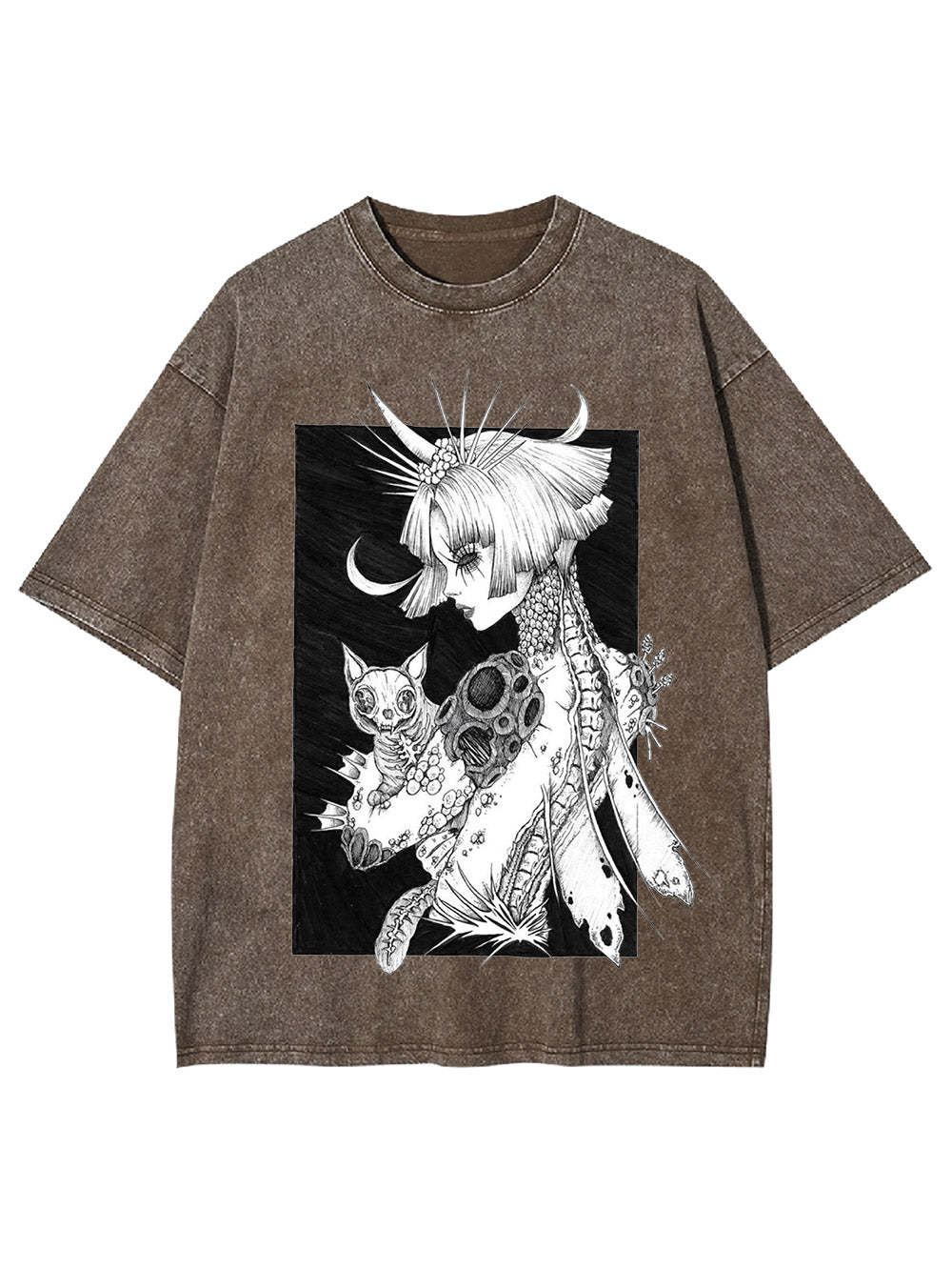 Divine Evolution Washed Tshirt