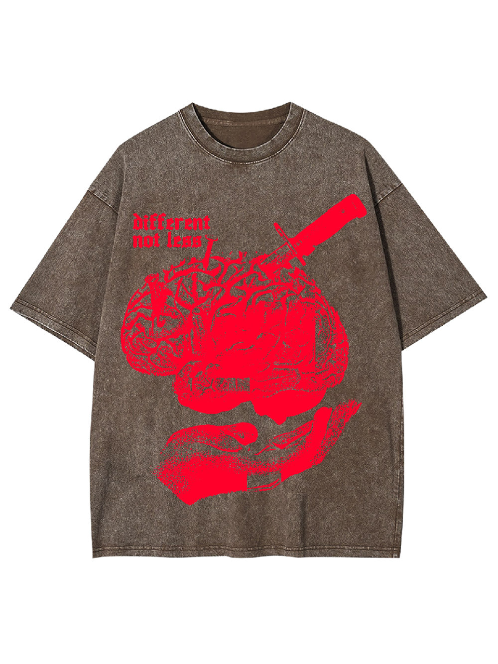 Different Not Less Washed Tshirt